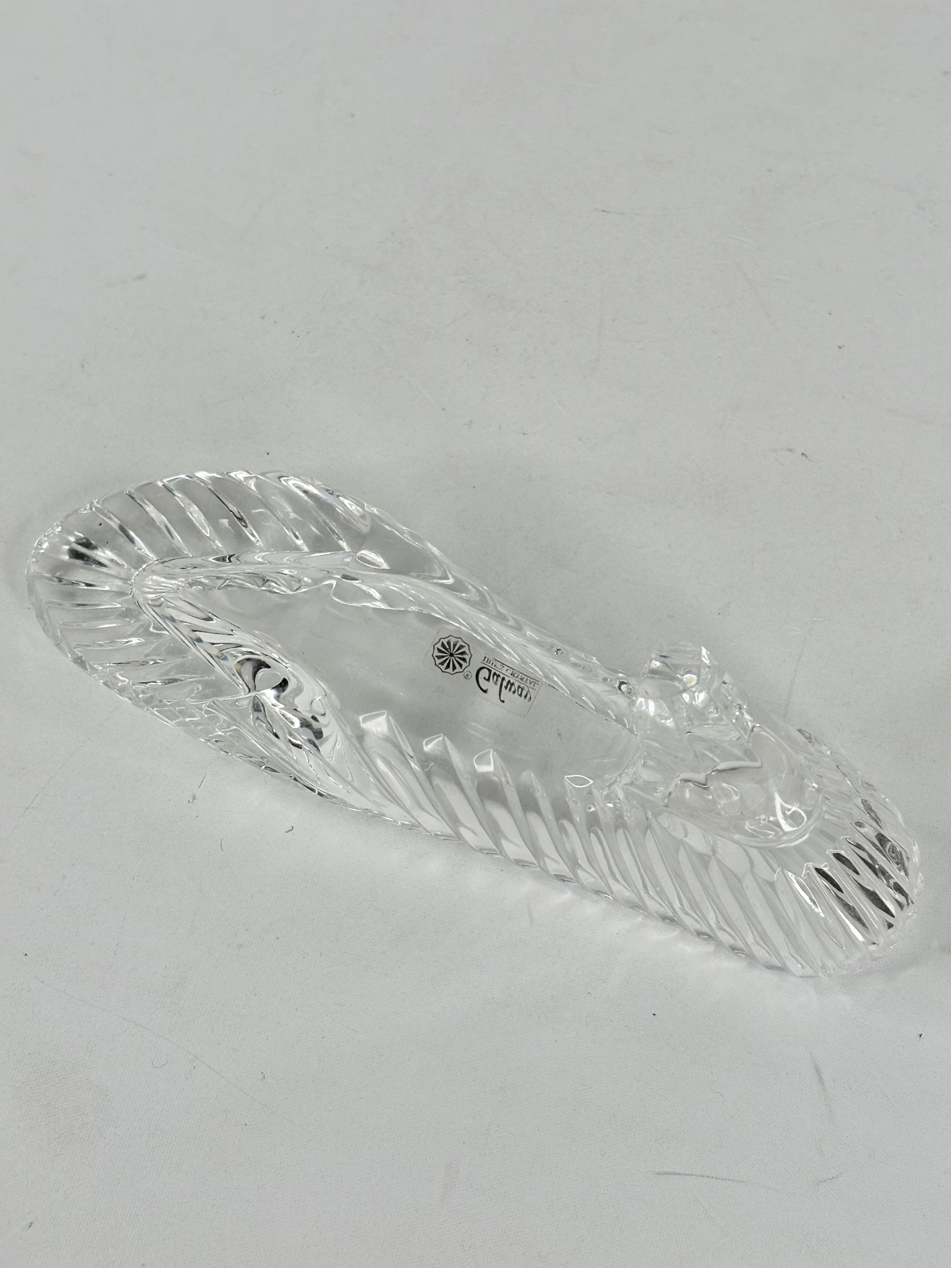 Galway Irish Crystal Glass Slipper