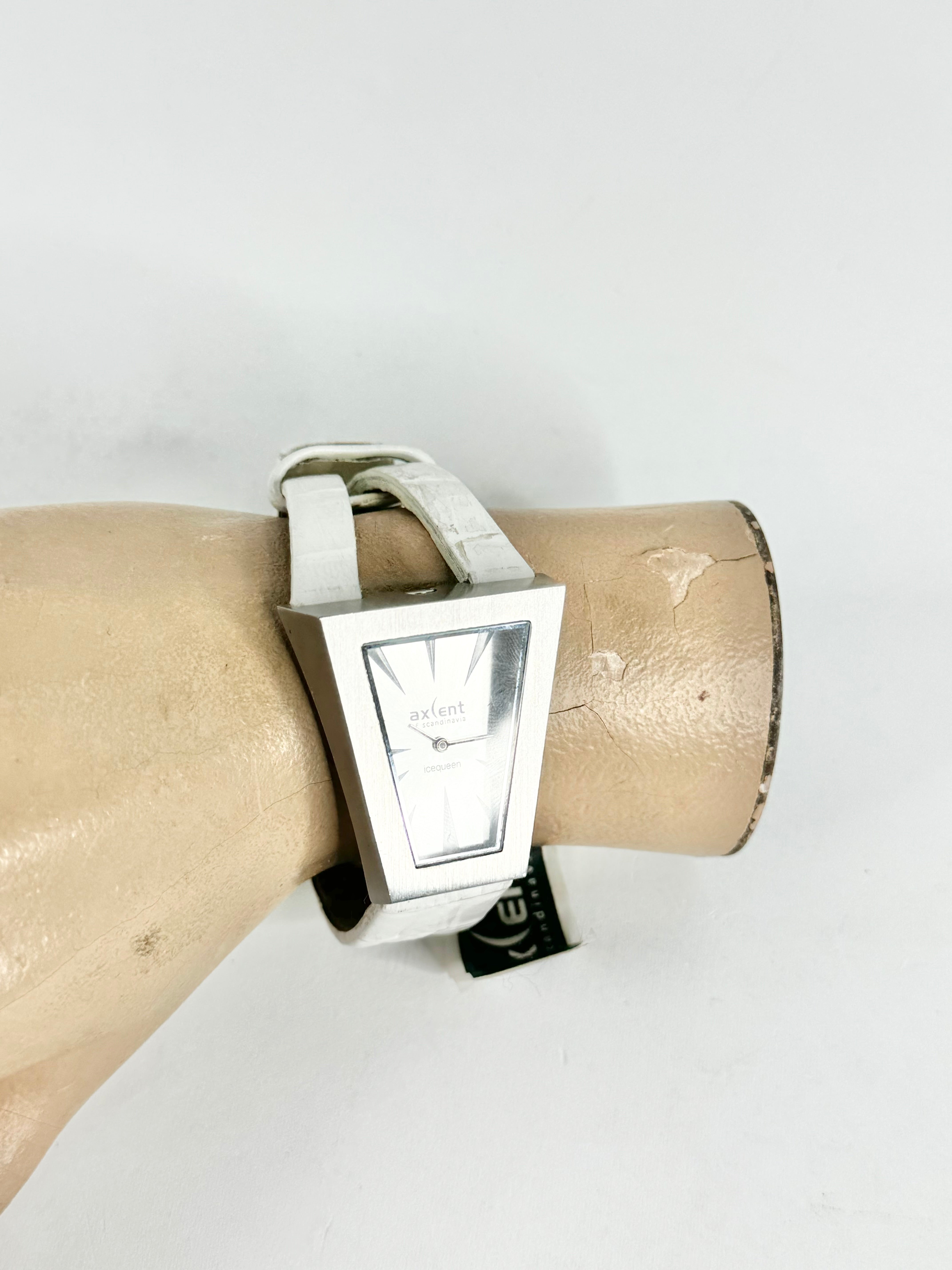 Axcent of Scandinavia White & Silver 'Ice Queen' Watch