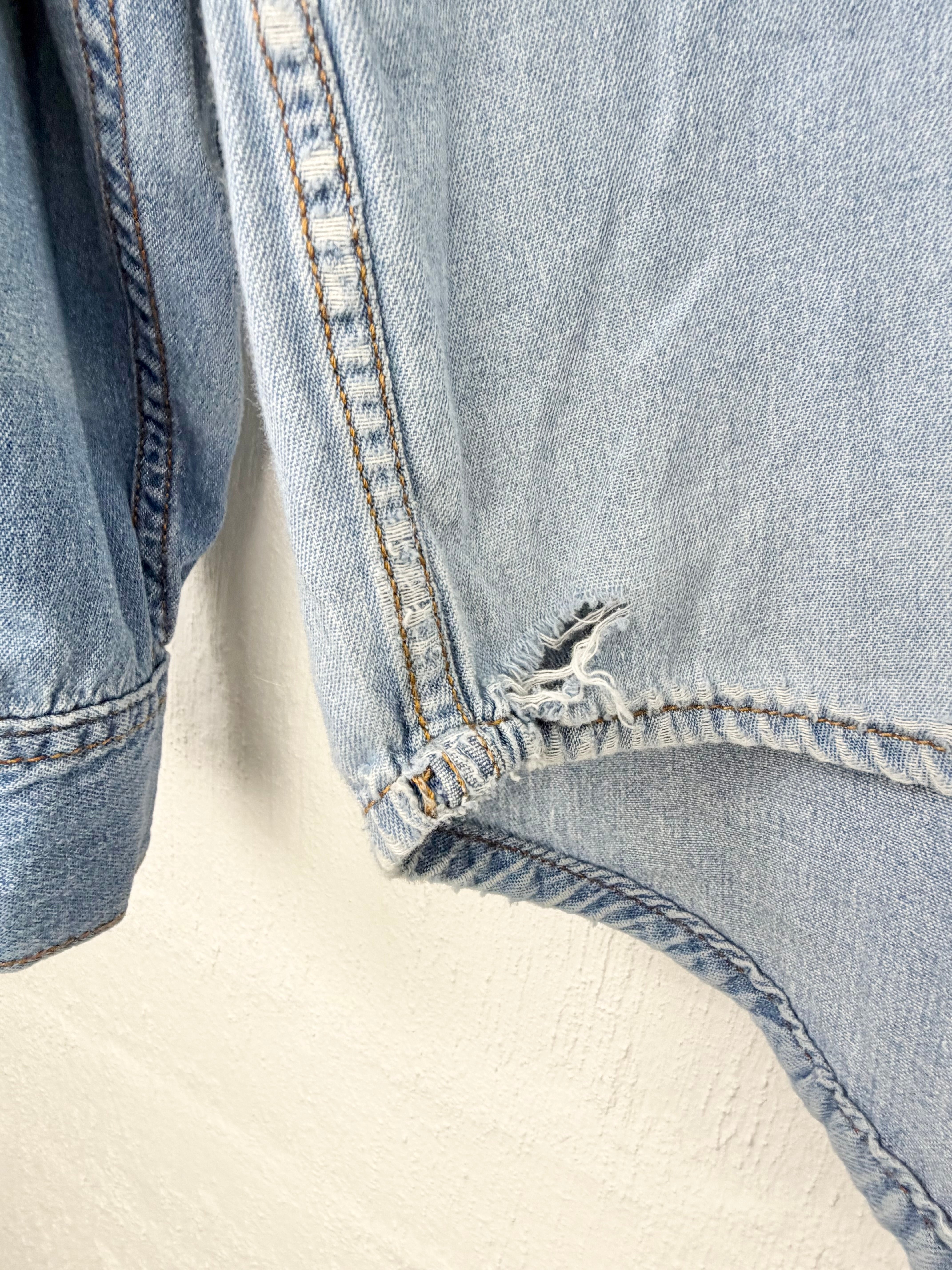 Vintage Nif Naf Denim Button Down Shirt - S