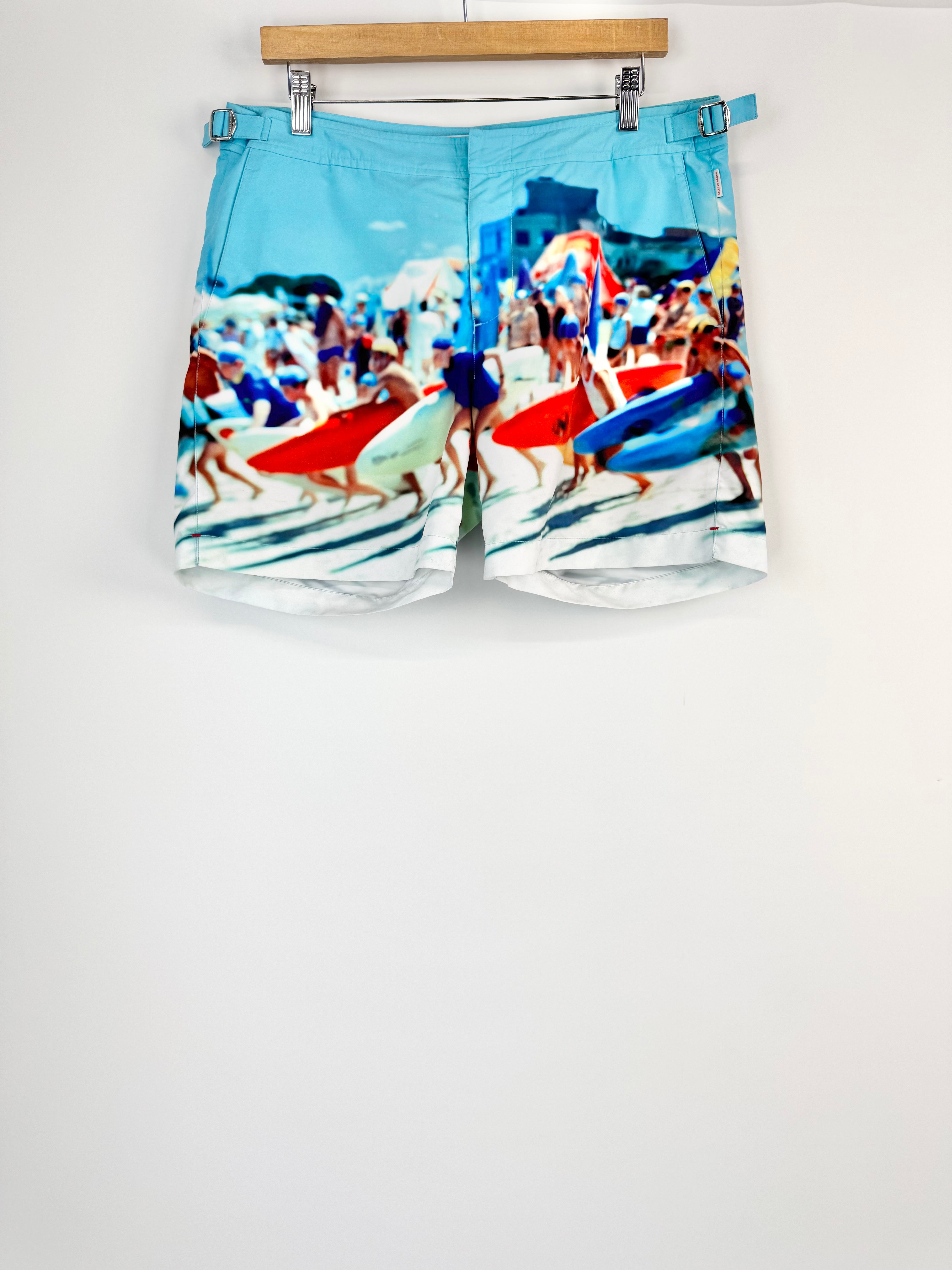 Orlebar Brown Beach Scene Swim Shorts - 33
