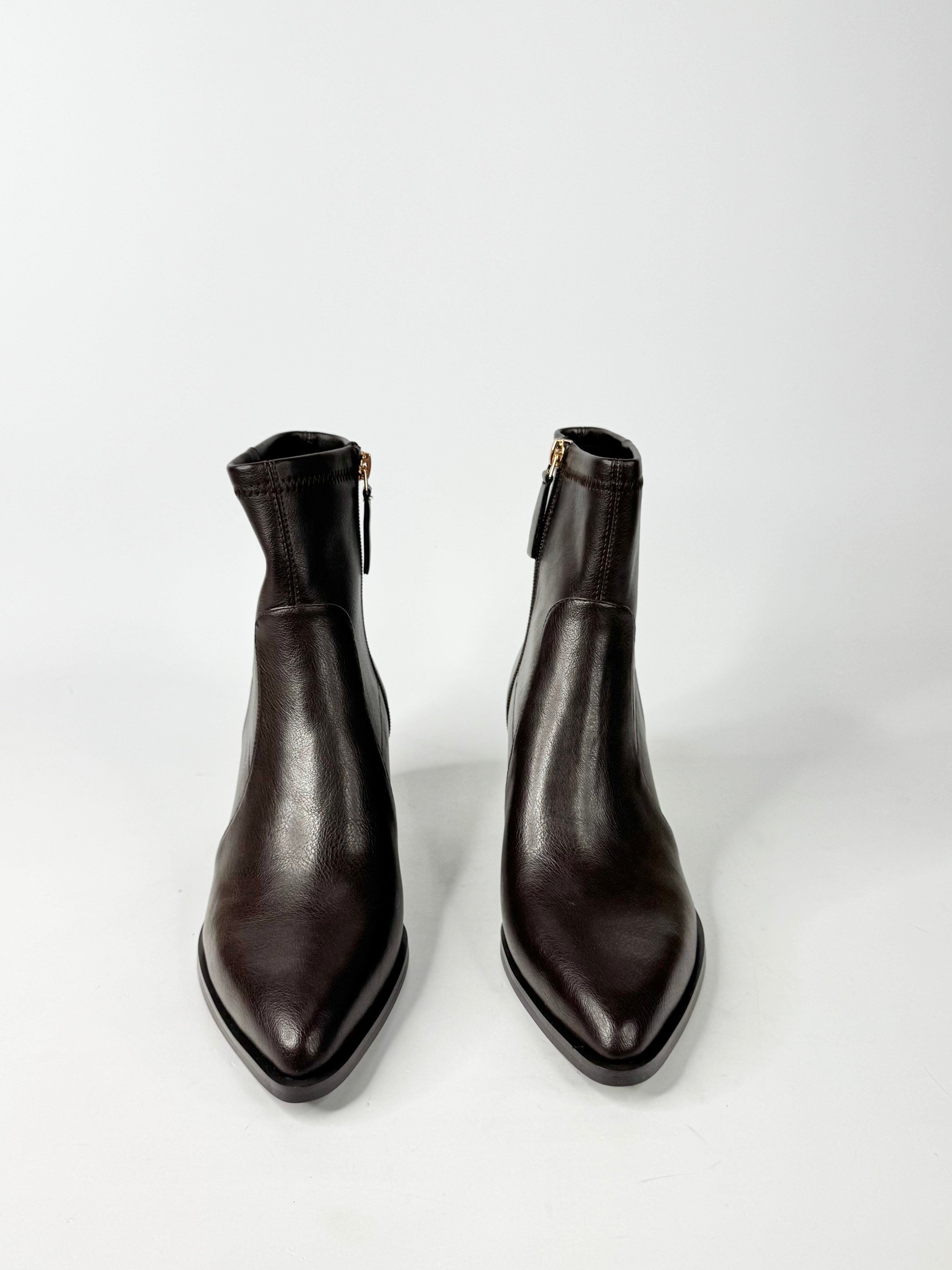 MFW Diana Ferrari Choc Fearnot-DF Stretch Ankle Boots - EU37