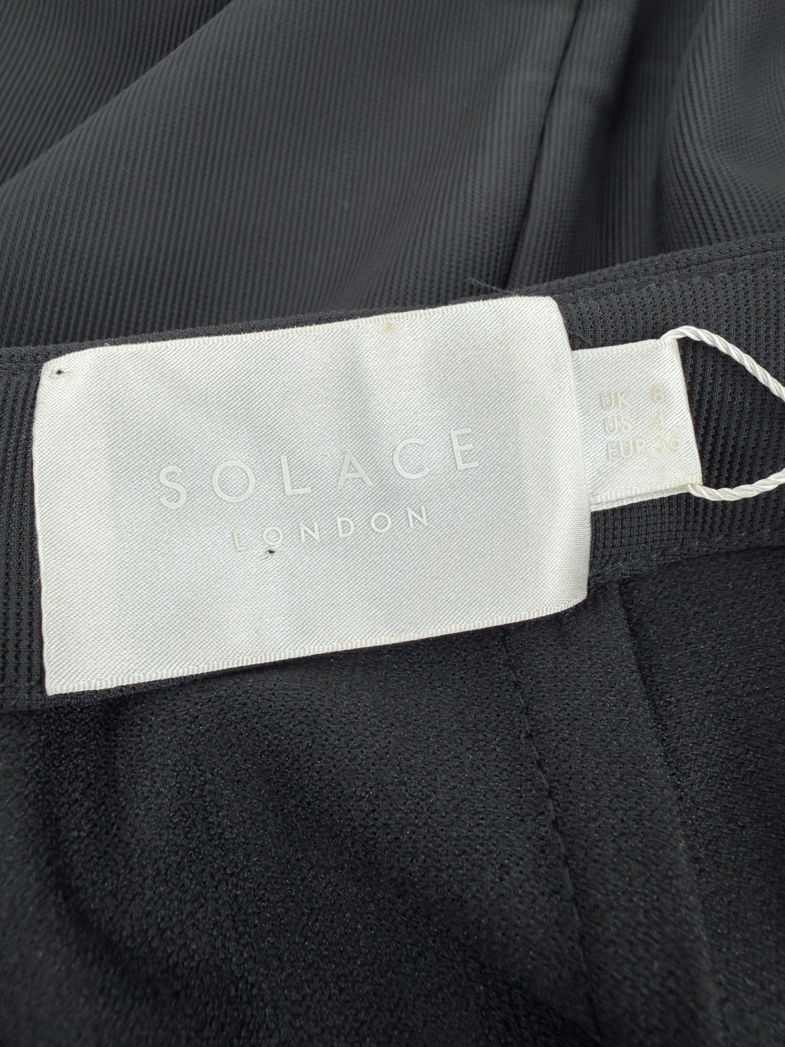 Solace Black Halter Neck Dress NWT - AU8