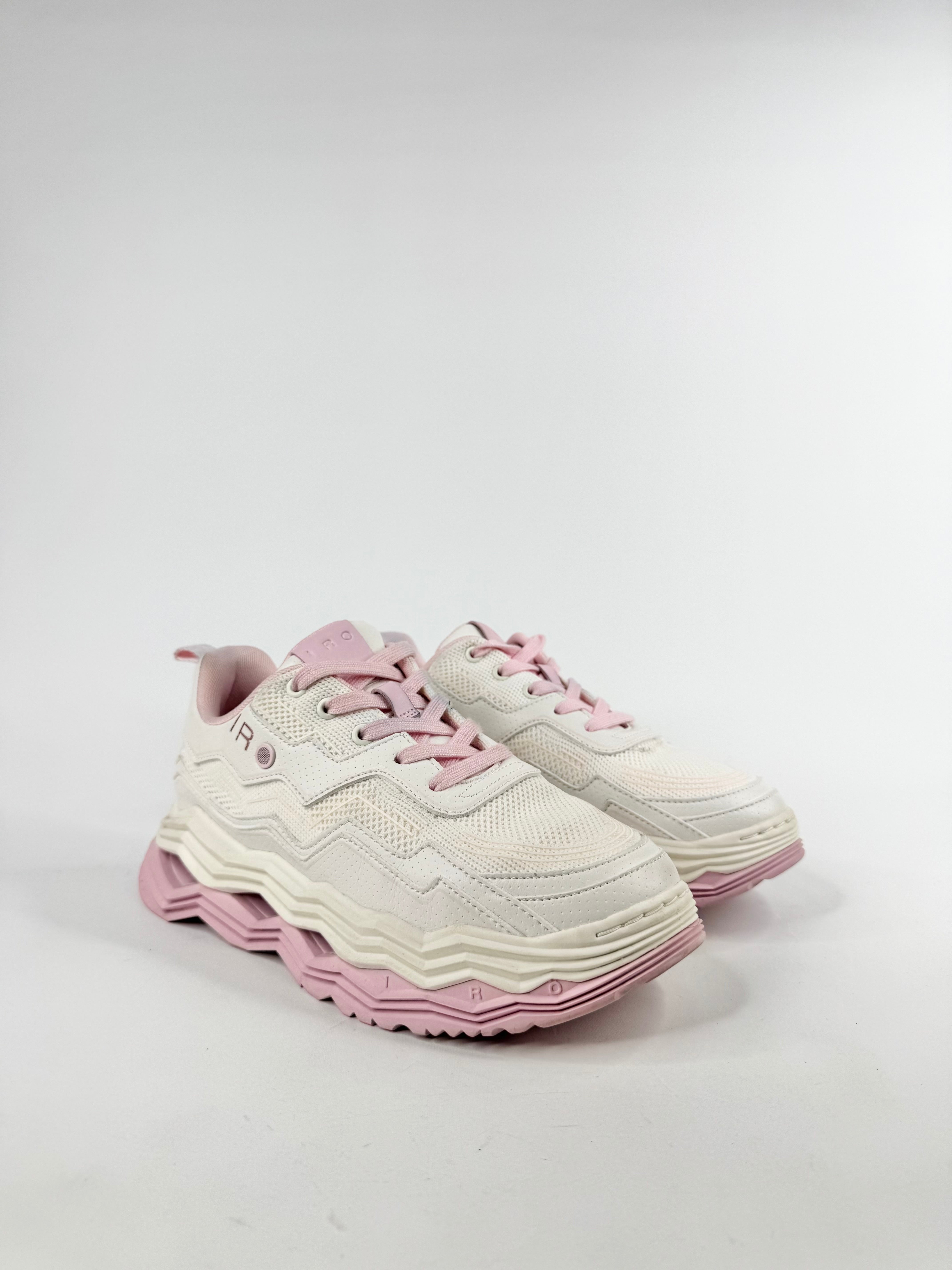 IRO Pink & White 'Wave' Sneakers - EU37