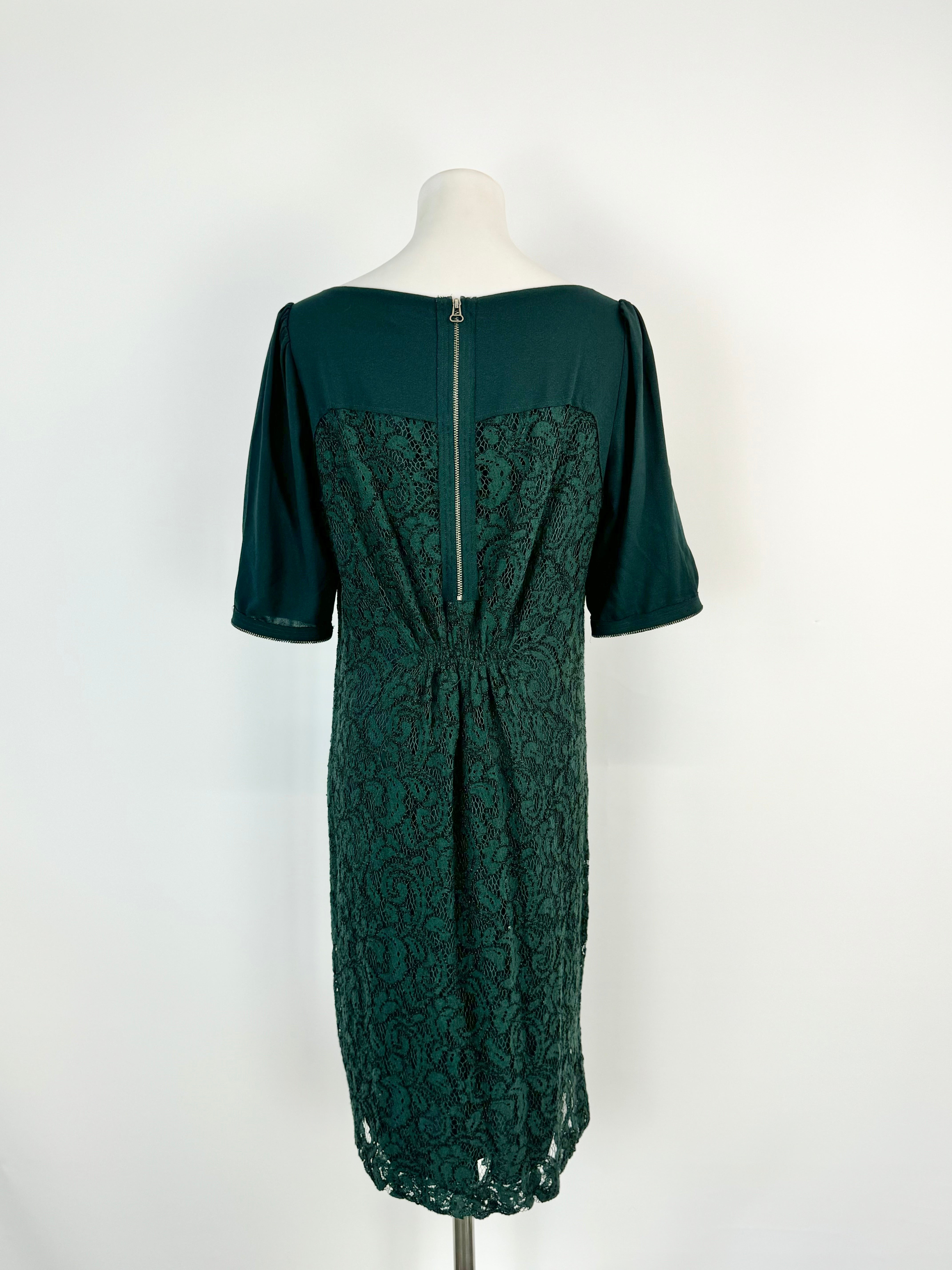 Hoss Intropia Forest Lace Panel Dress - AU10