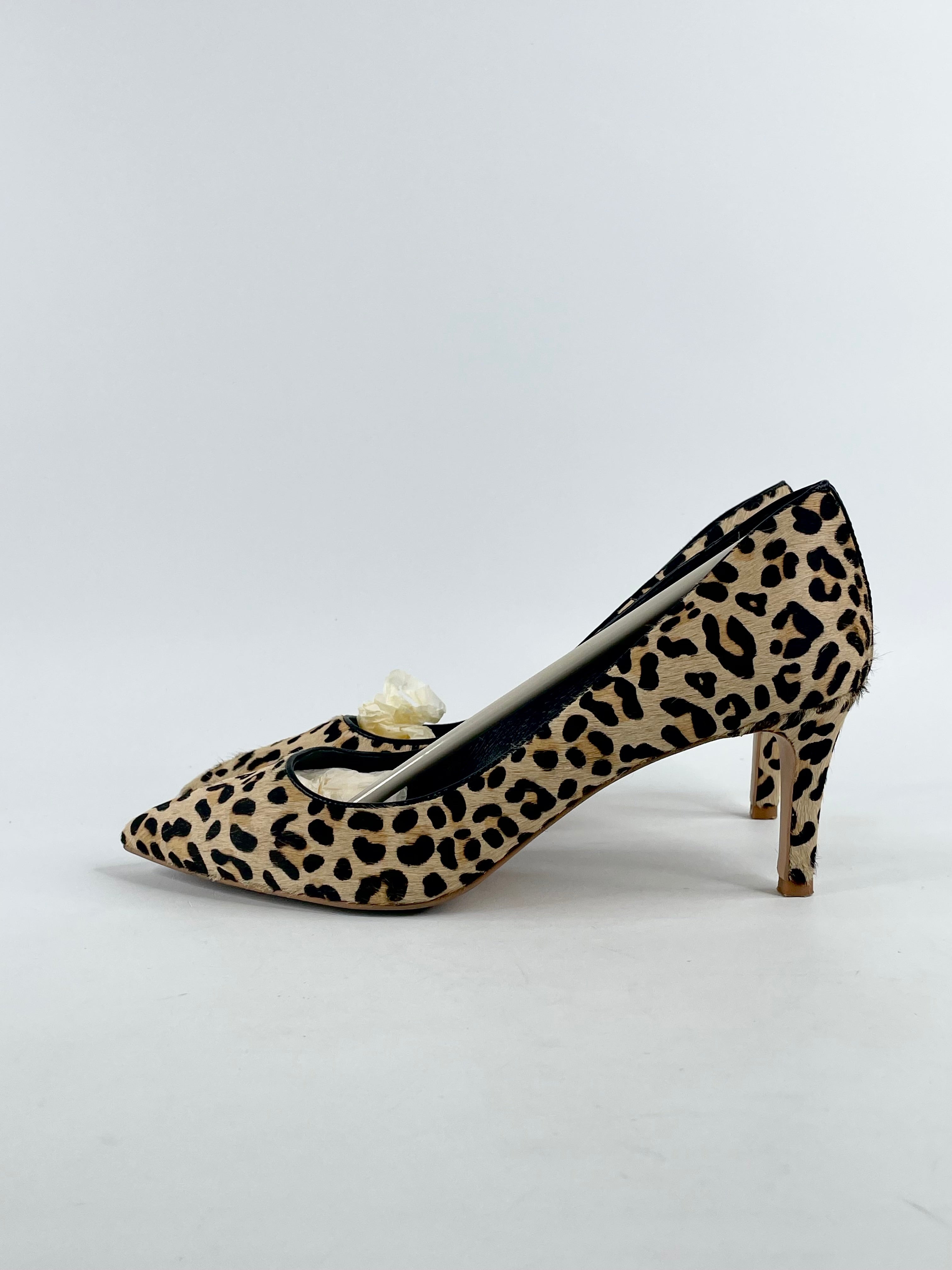 Shoes of Prey Animal Print Cowfur Pumps - EU37.5
