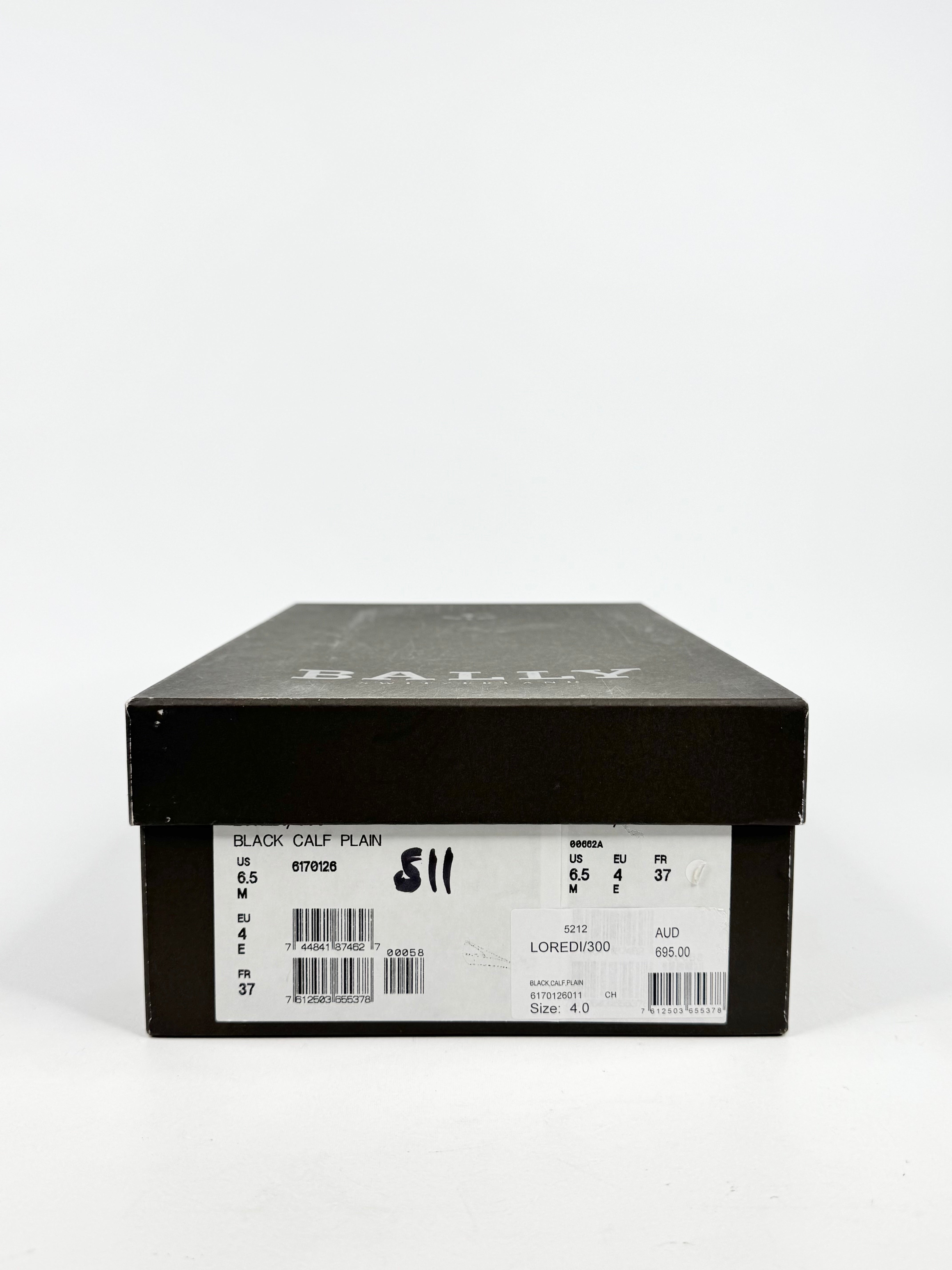 Bally Black 'Loredi' Sandals - EU37