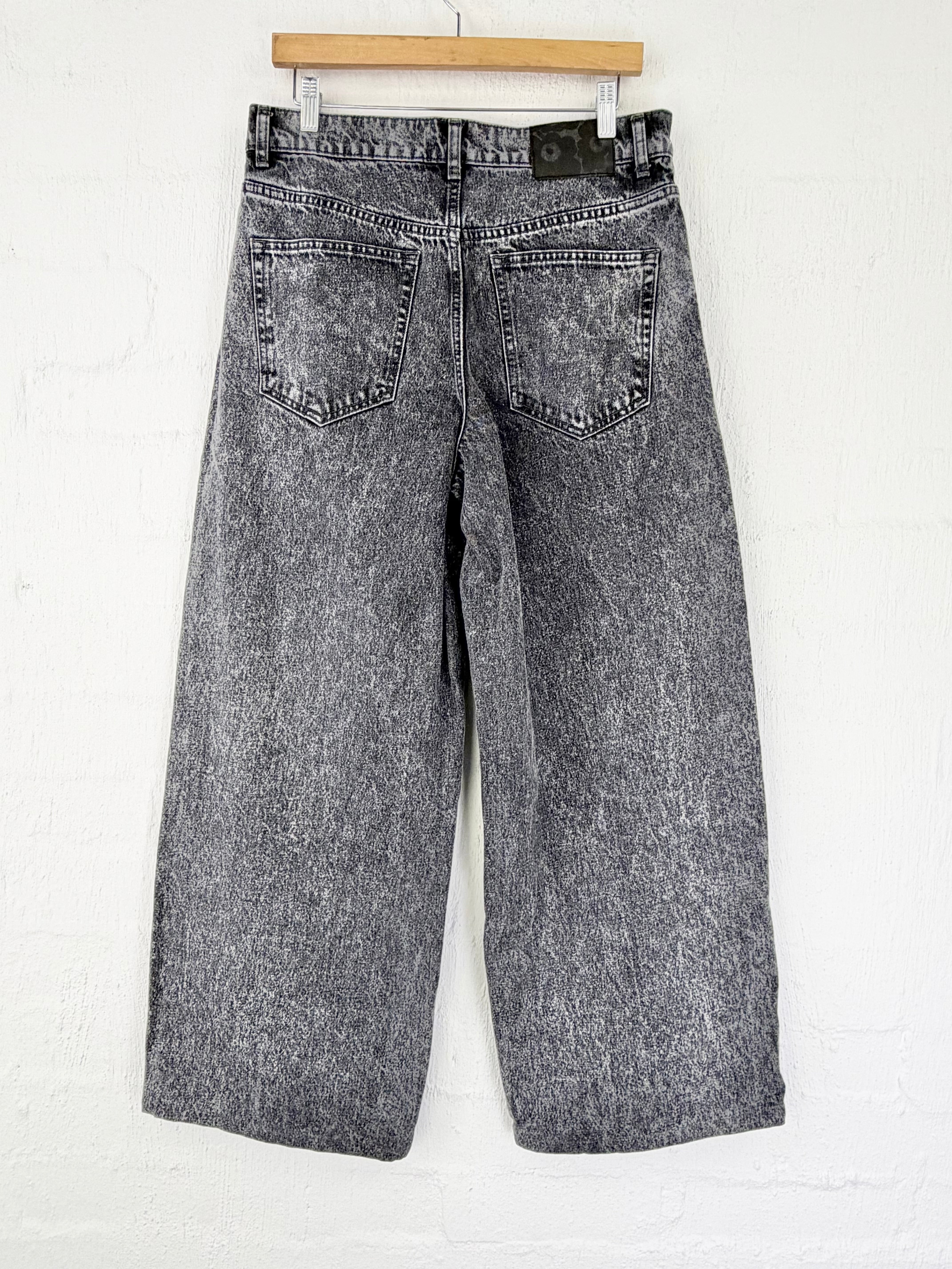 Marimekko Grey Wide Leg Jean - AU8/10