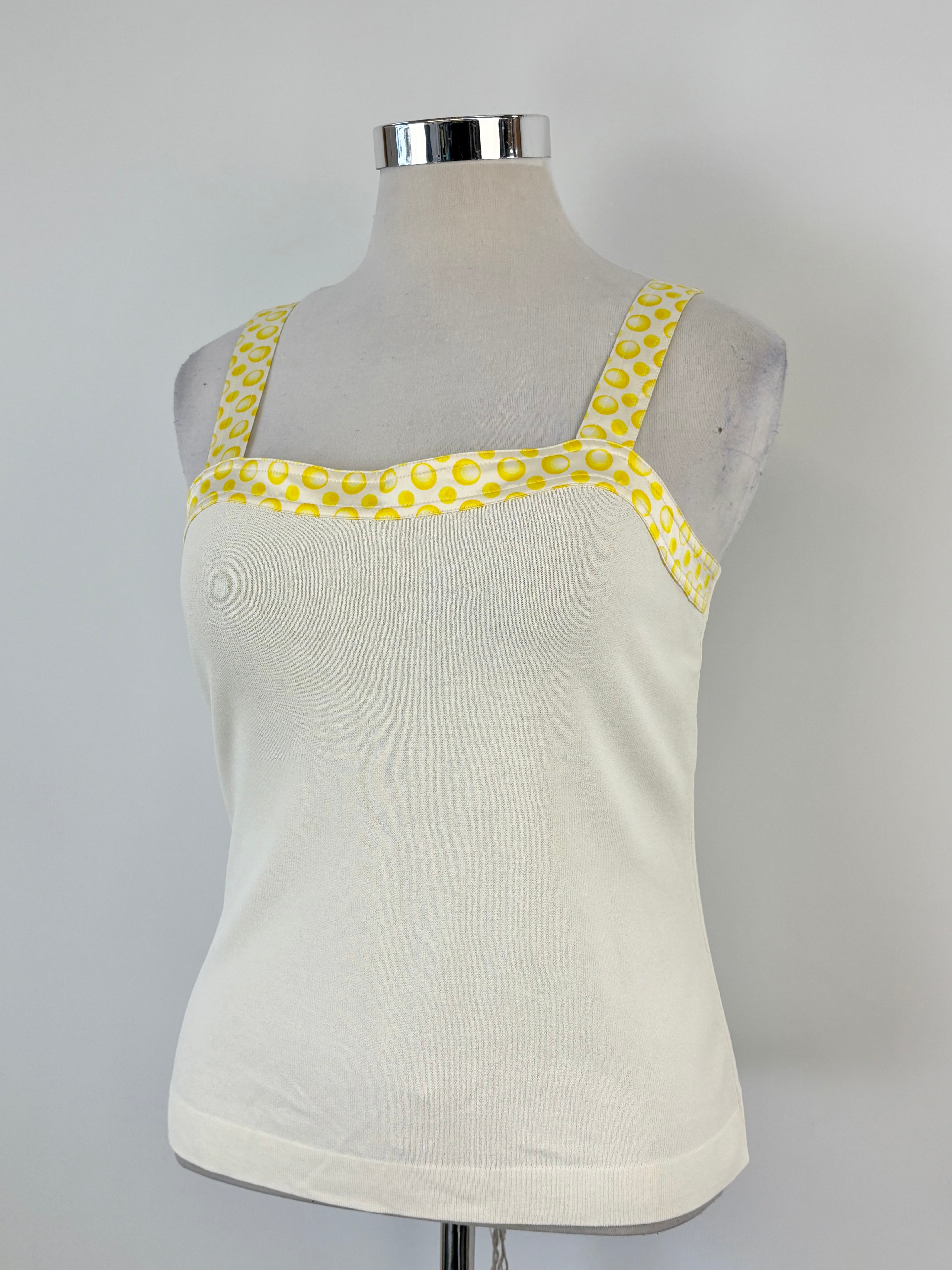 Escada Cream Tank Top - AU16