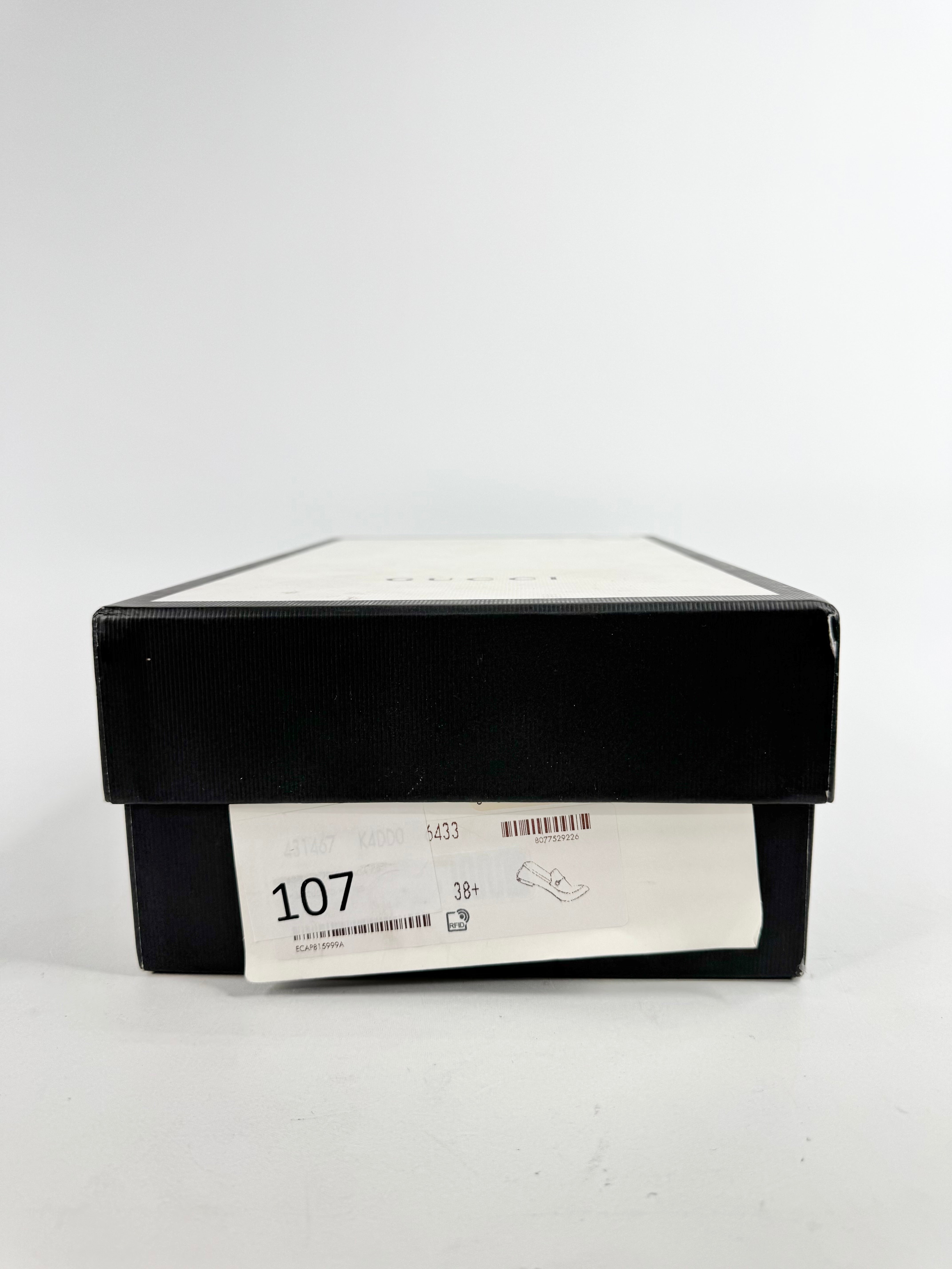 Gucci Red Velvet Horsebit Loafers - EU38.5