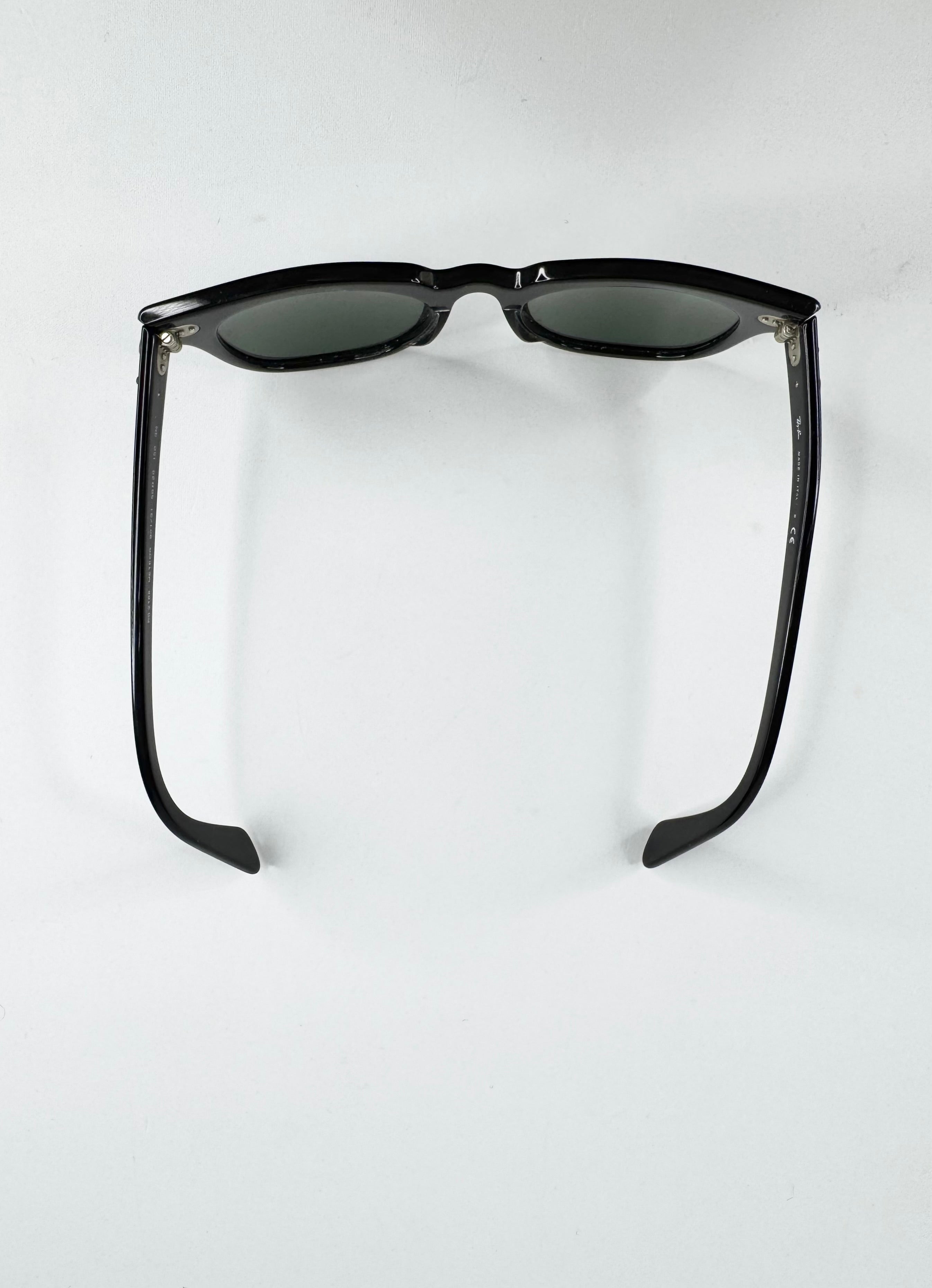 Ray Ban Black 'Meteor' Sunglasses