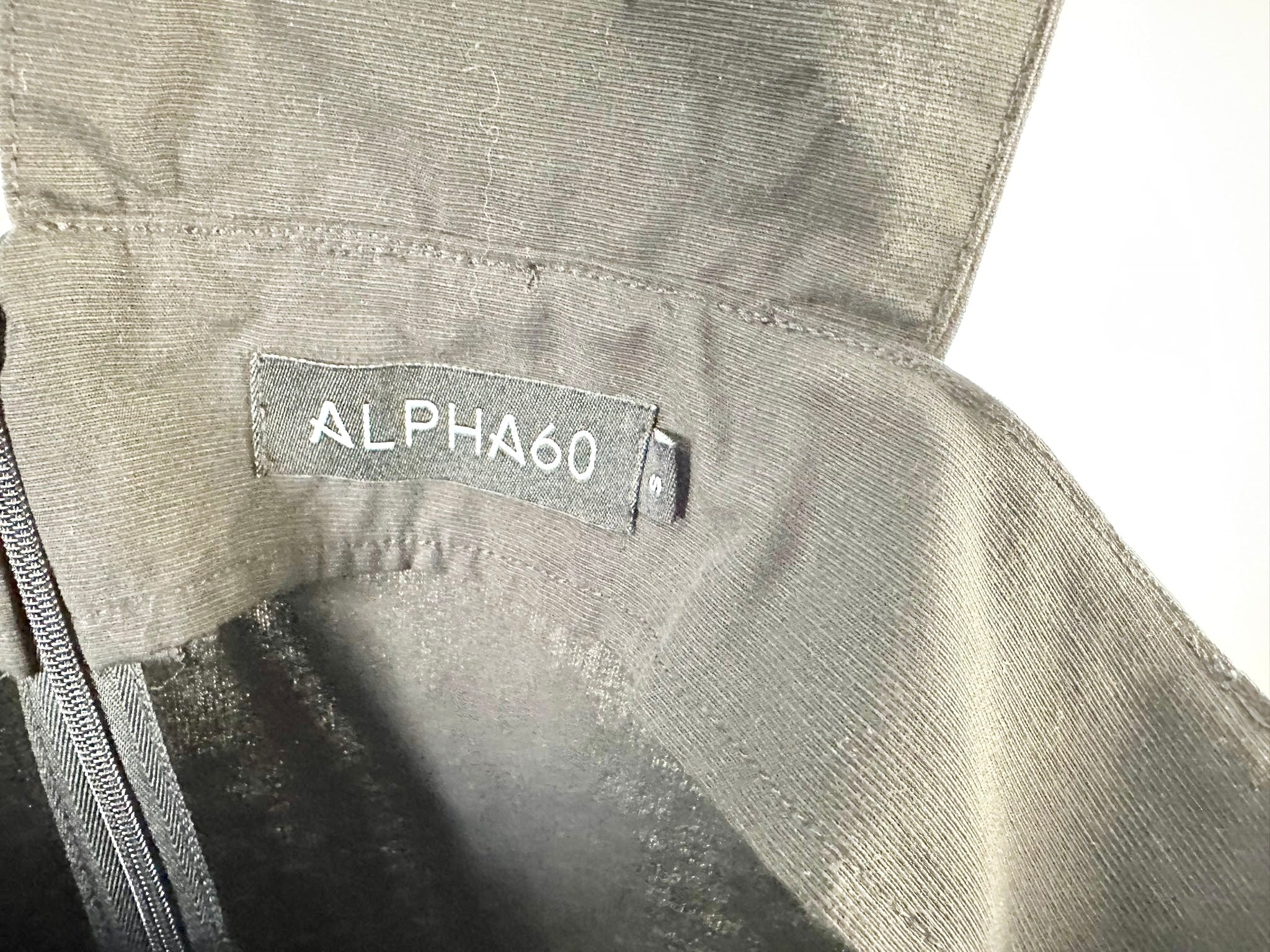 MFW Alpha 60 Black Smock Dress - AU12