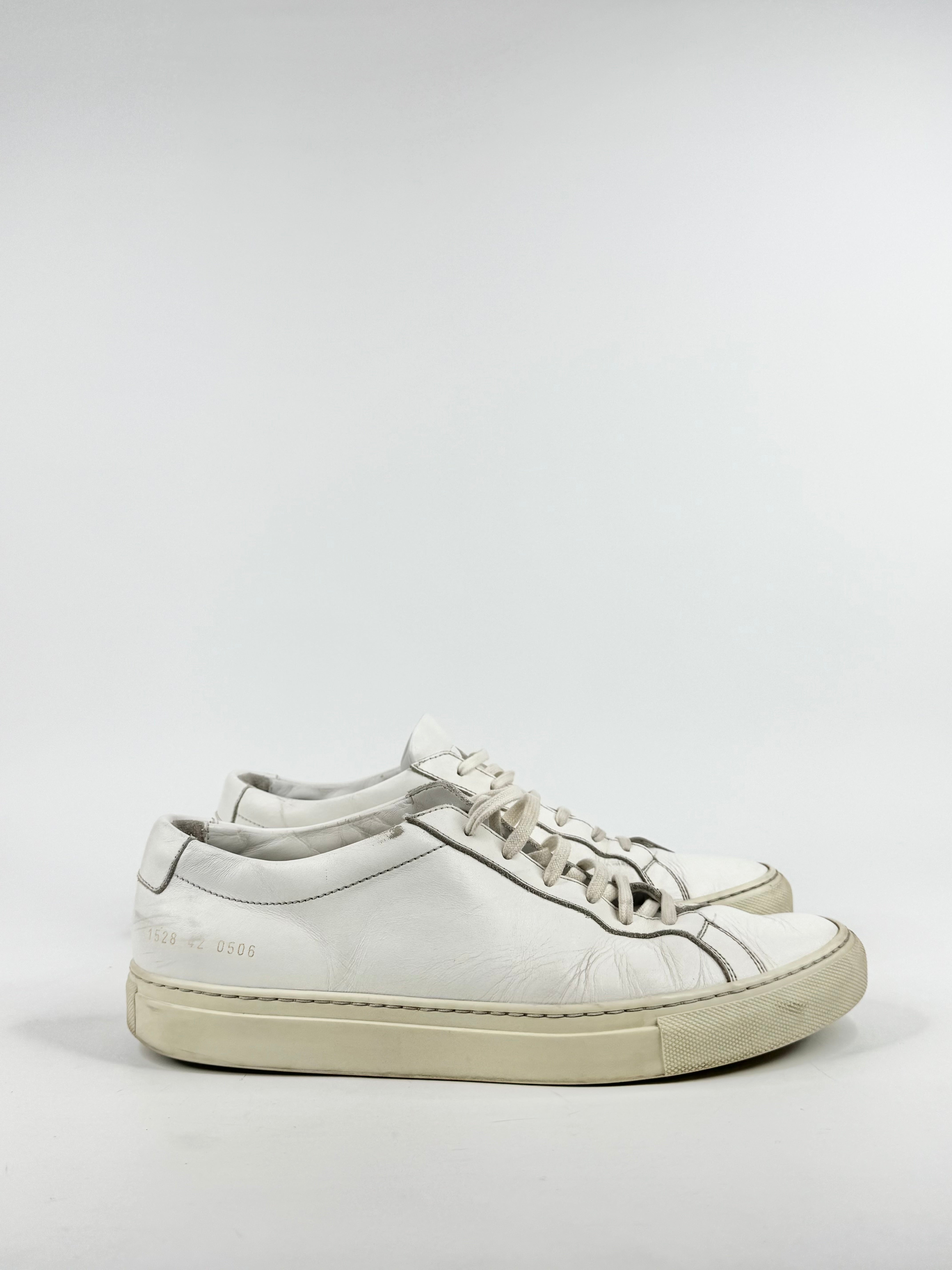 Common Projects White 'Achilles' Sneaker - EU42