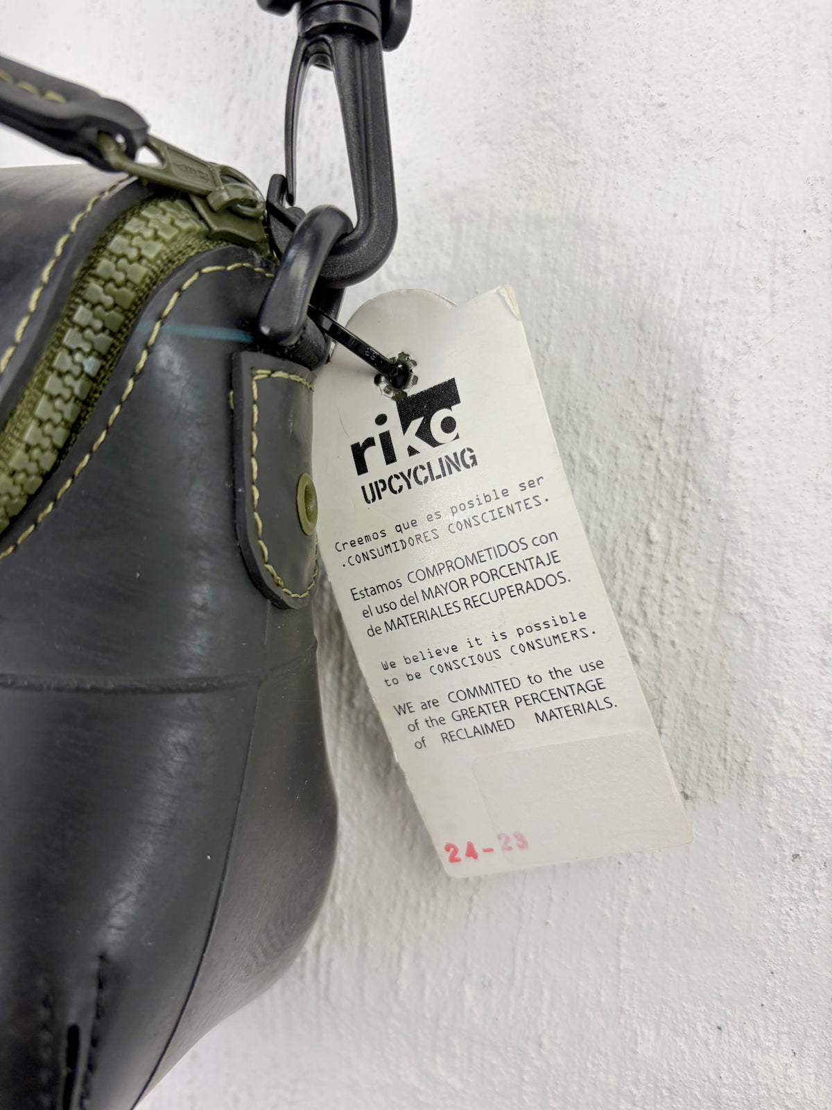 Rika Upcycled Rubber Crossbody Pouch
