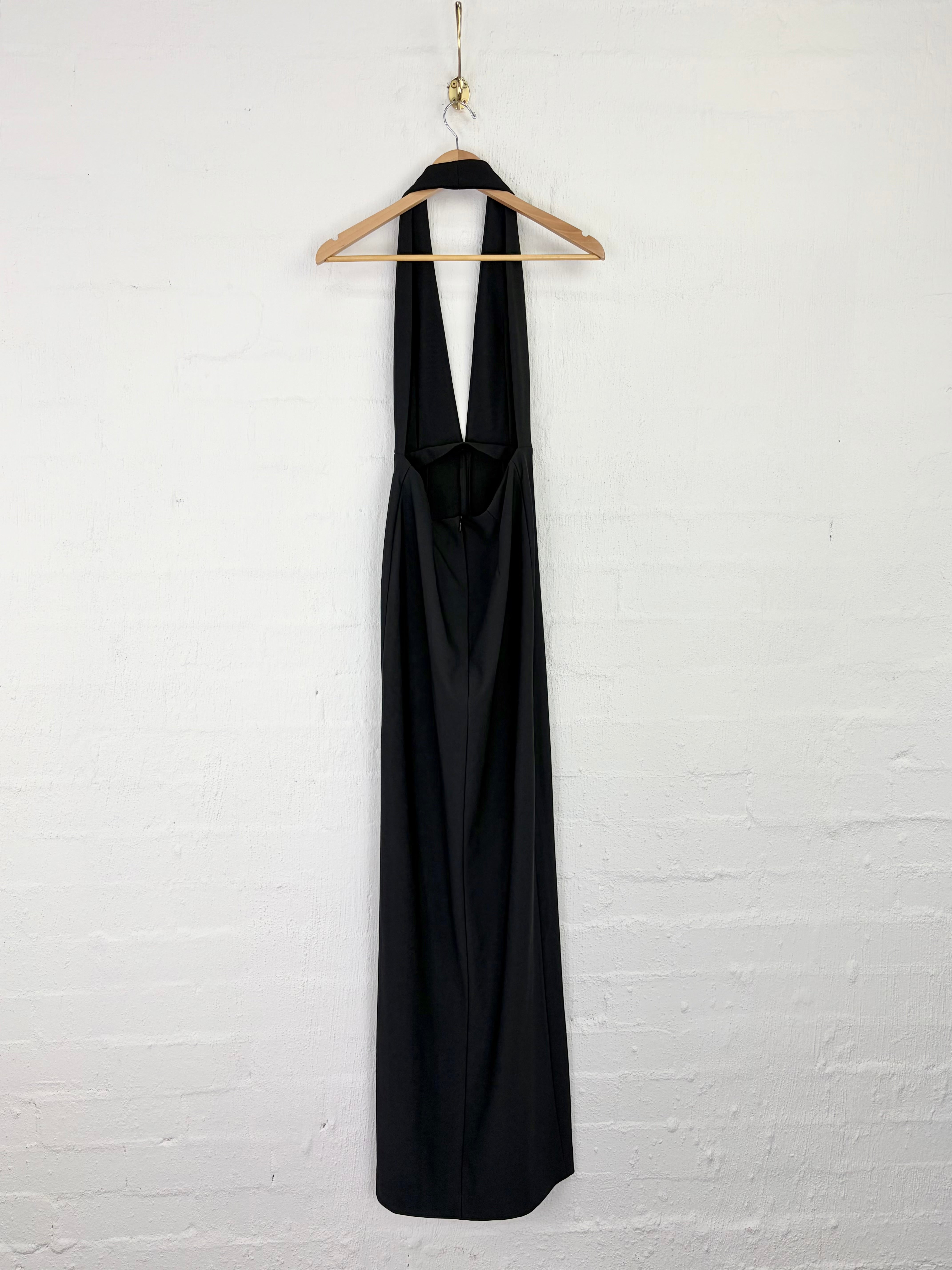 Solace Black Halter Neck Dress NWT - AU8