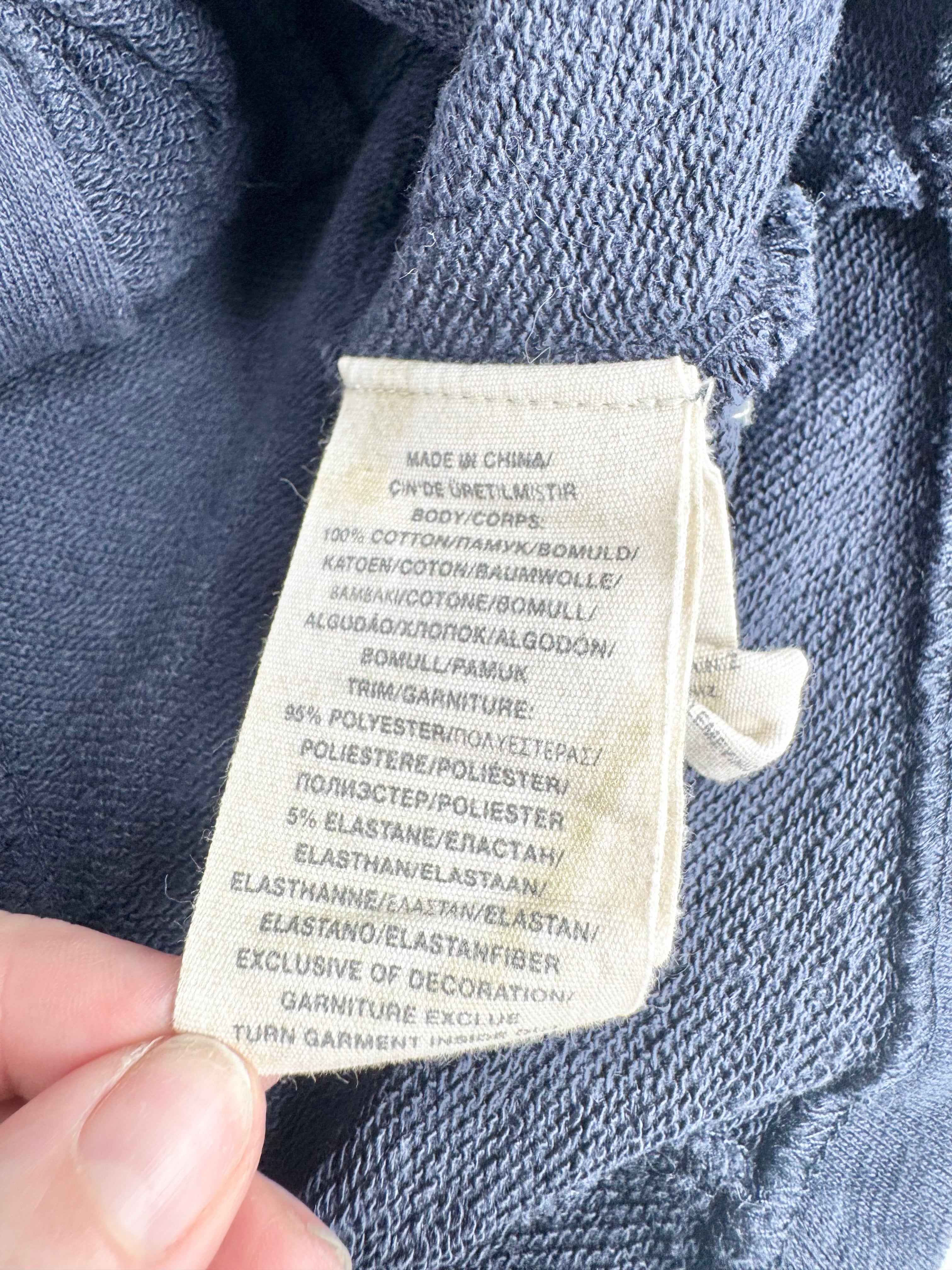 Ralph Lauren Denim & Supply Blue & Black Military Style Jacket - AU10