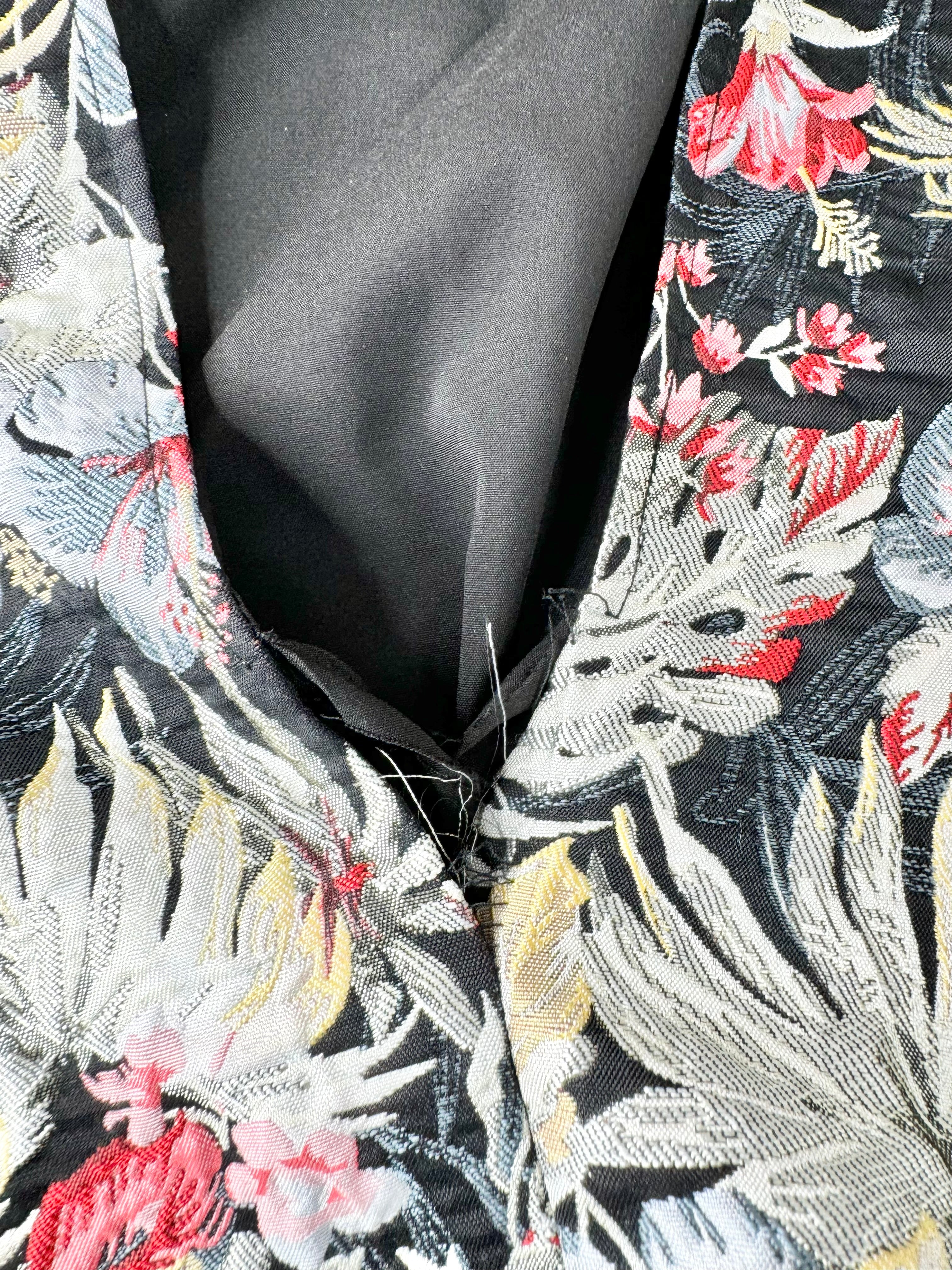 Mossman Black Floral 'The Secret Garden' Dress - AU10