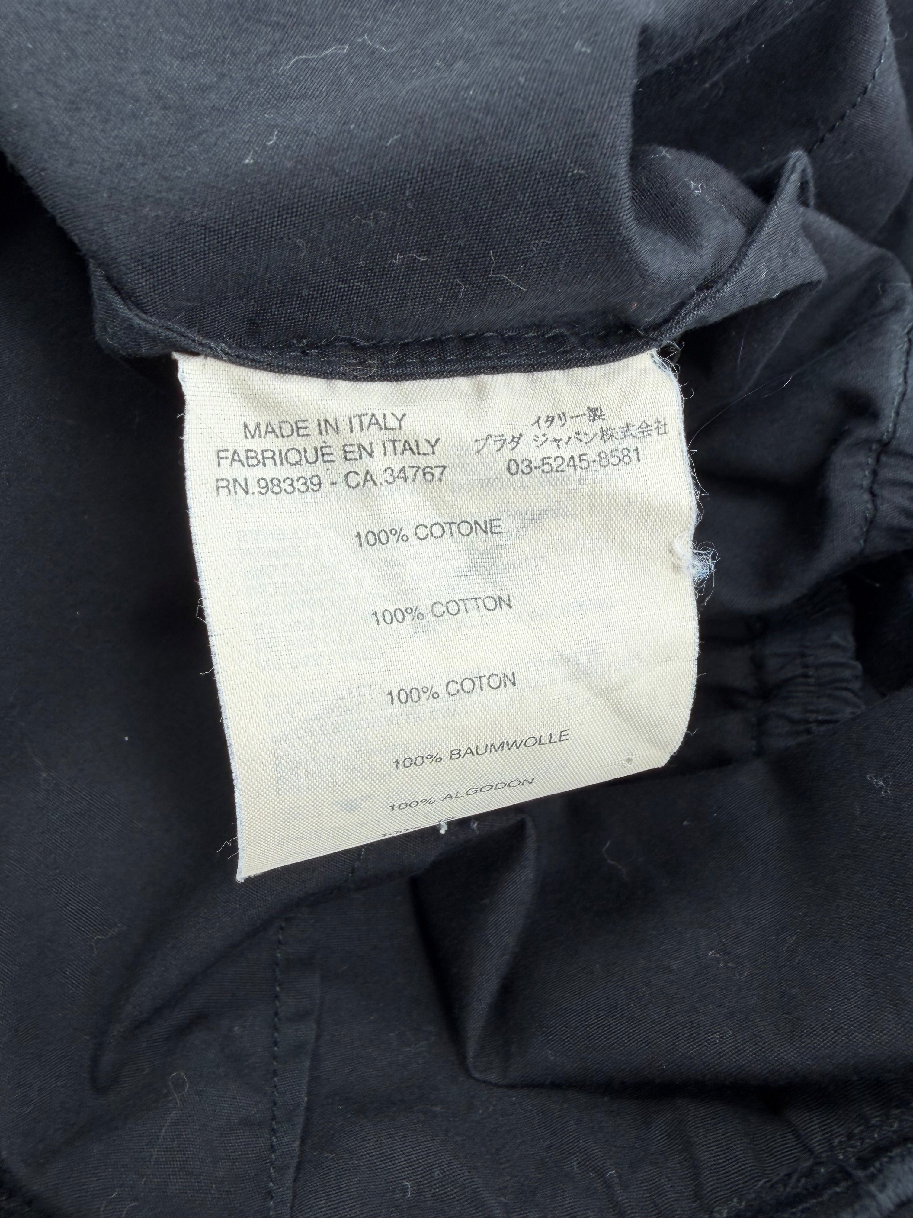 Miu Miu Black Broderie Anglais Cotton Skirt - AU8/10