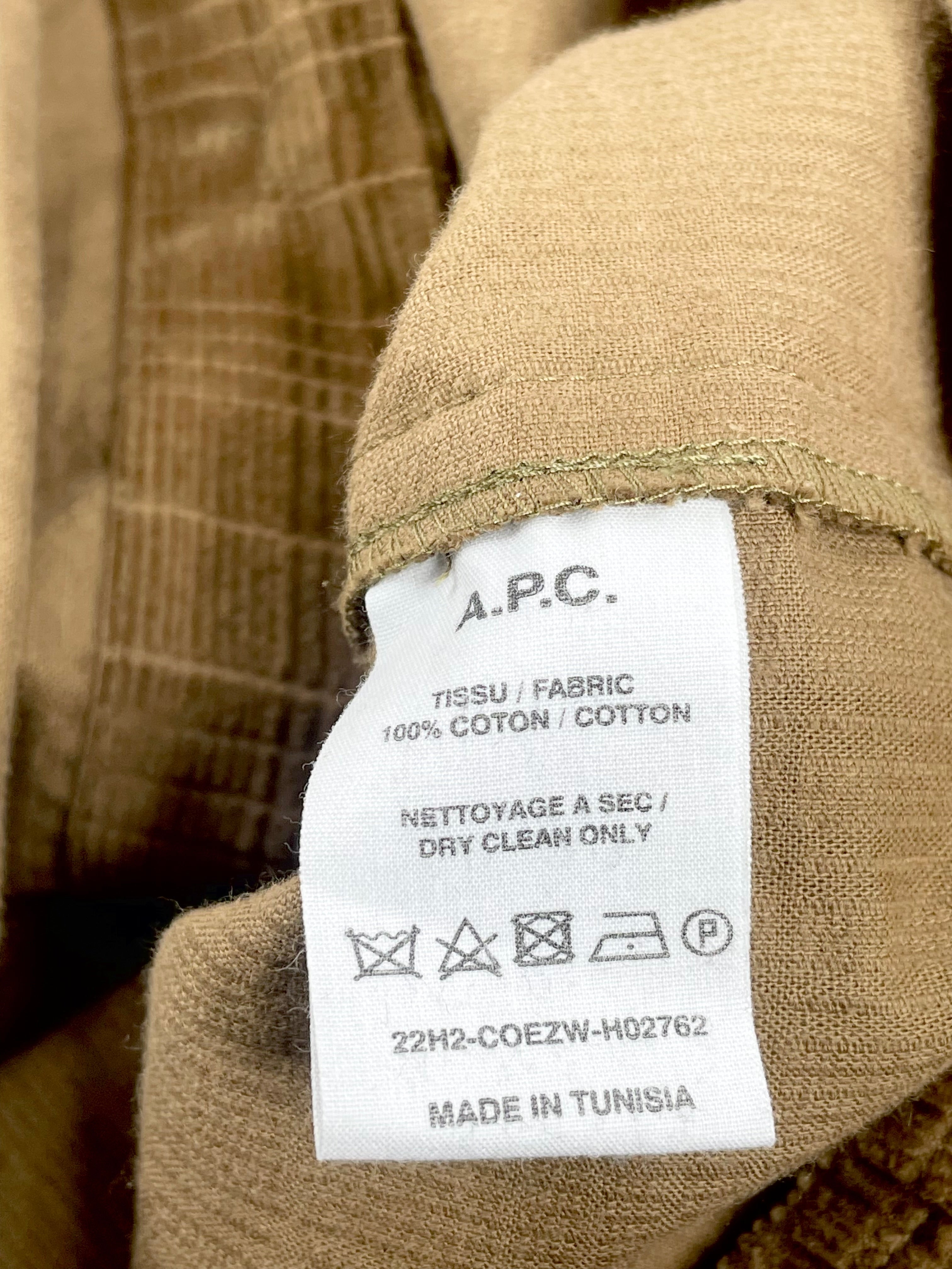 A.P.C. Rue Madame Paris Corduroy Shirt - AU8/10