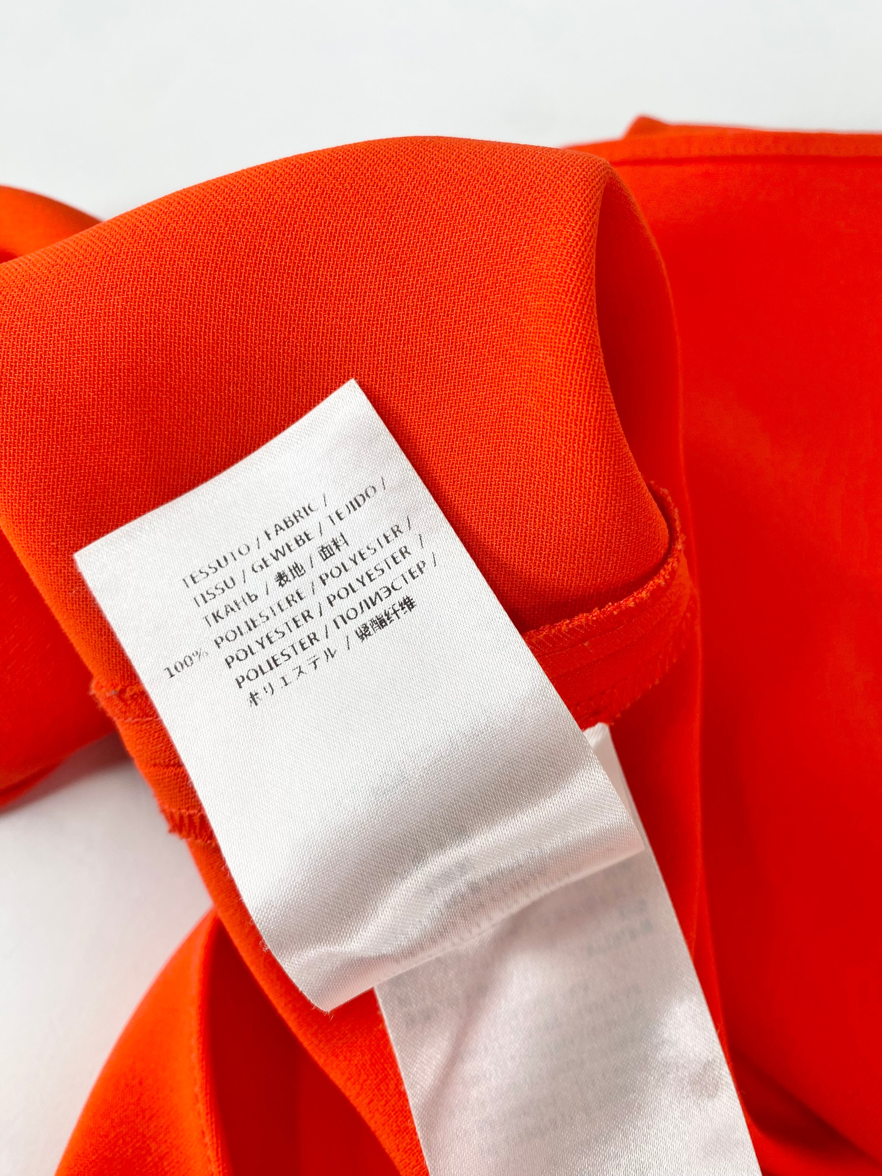 McQ Deep Orange Top - AU10/12