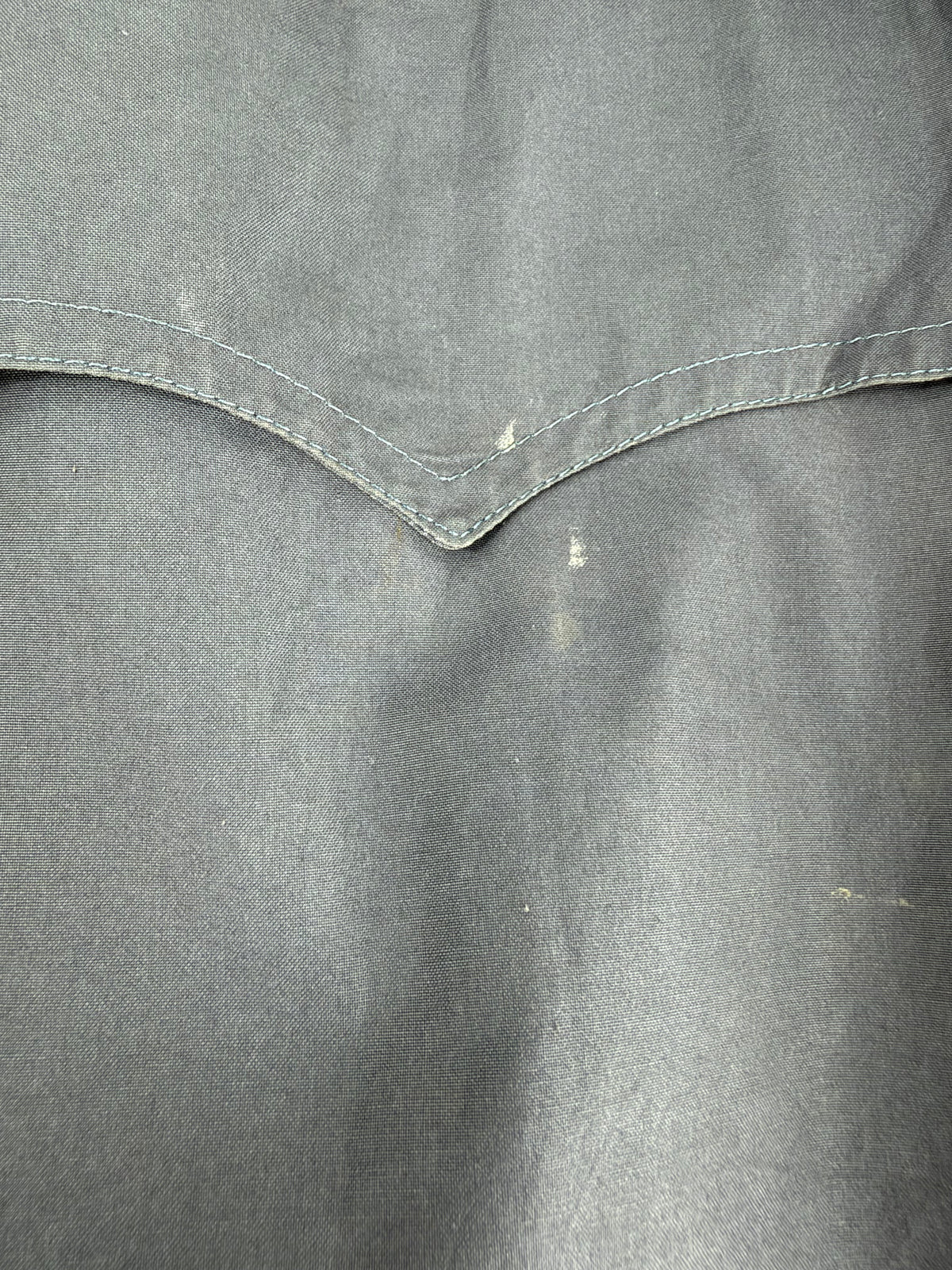 Vintage Yves Saint Laurent Rive Gauche Grey & Purple Diamont Stitch Drawstring Skirt - AU10/12