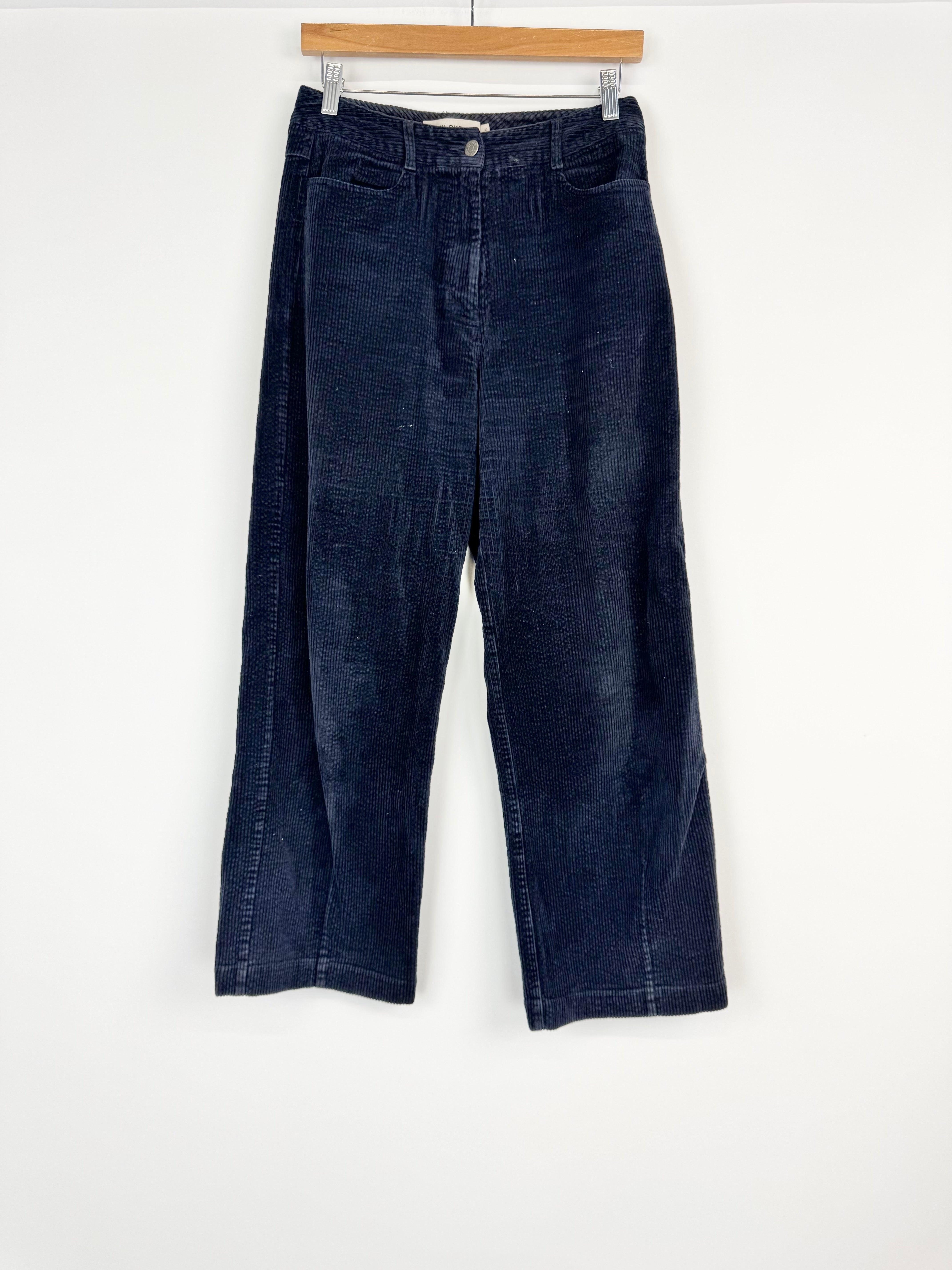Kloke Navy Blue Corduroy Slacks - AU8