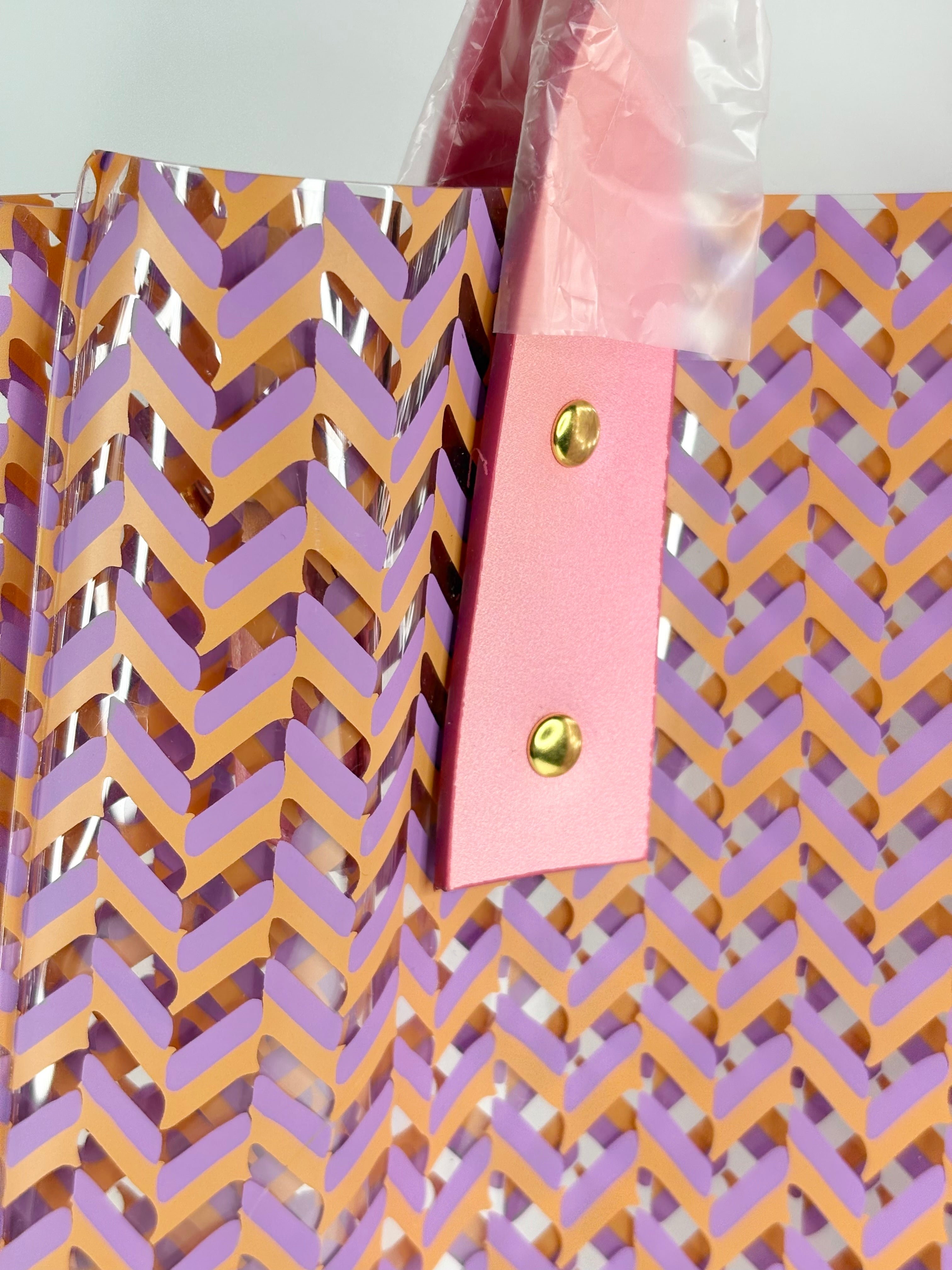 Missoni Parfum GWP Transparent Zigzag-Pattern Tote Bag