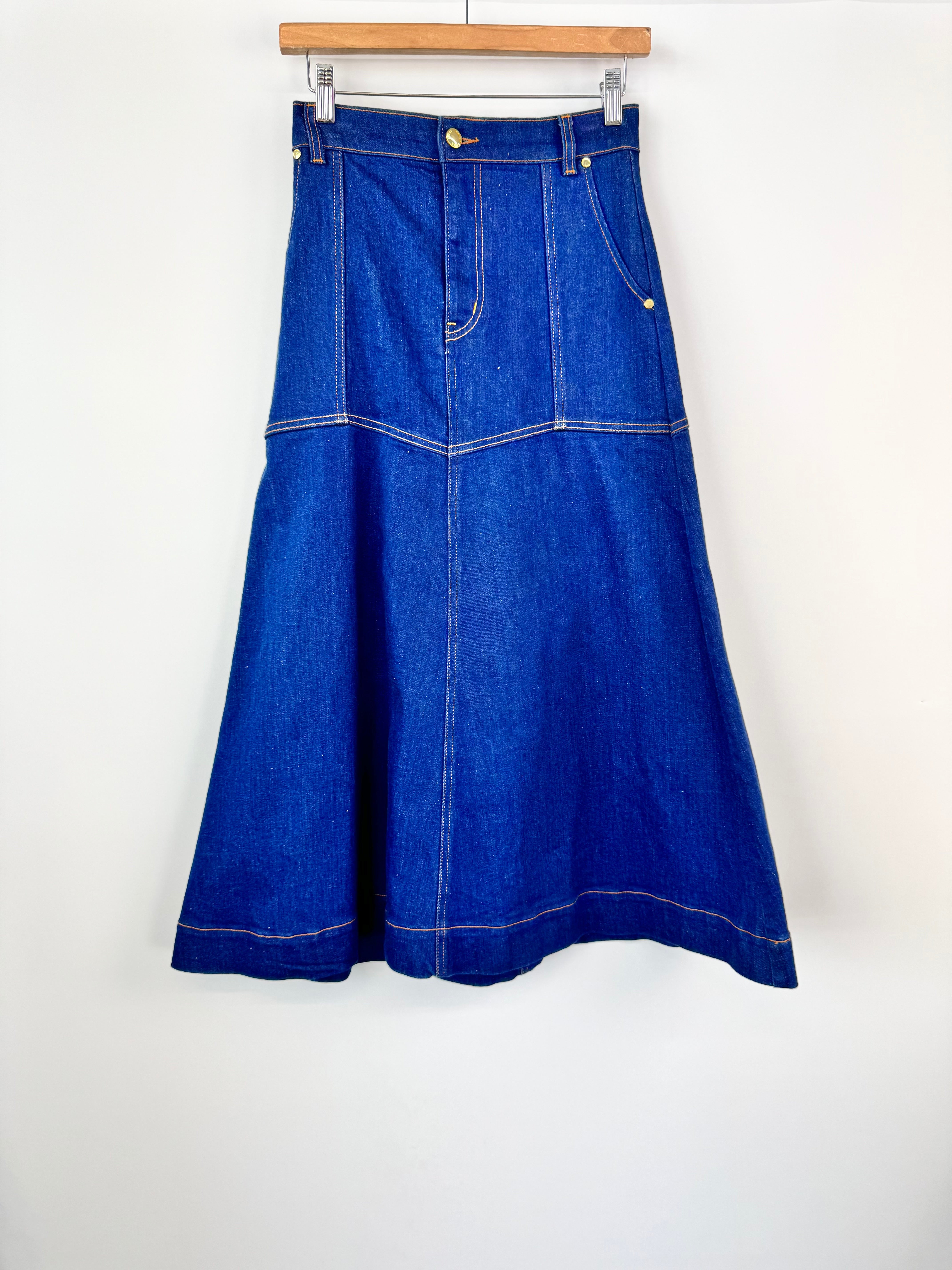 OBUS DENIM MAXI SKIRT - AU8