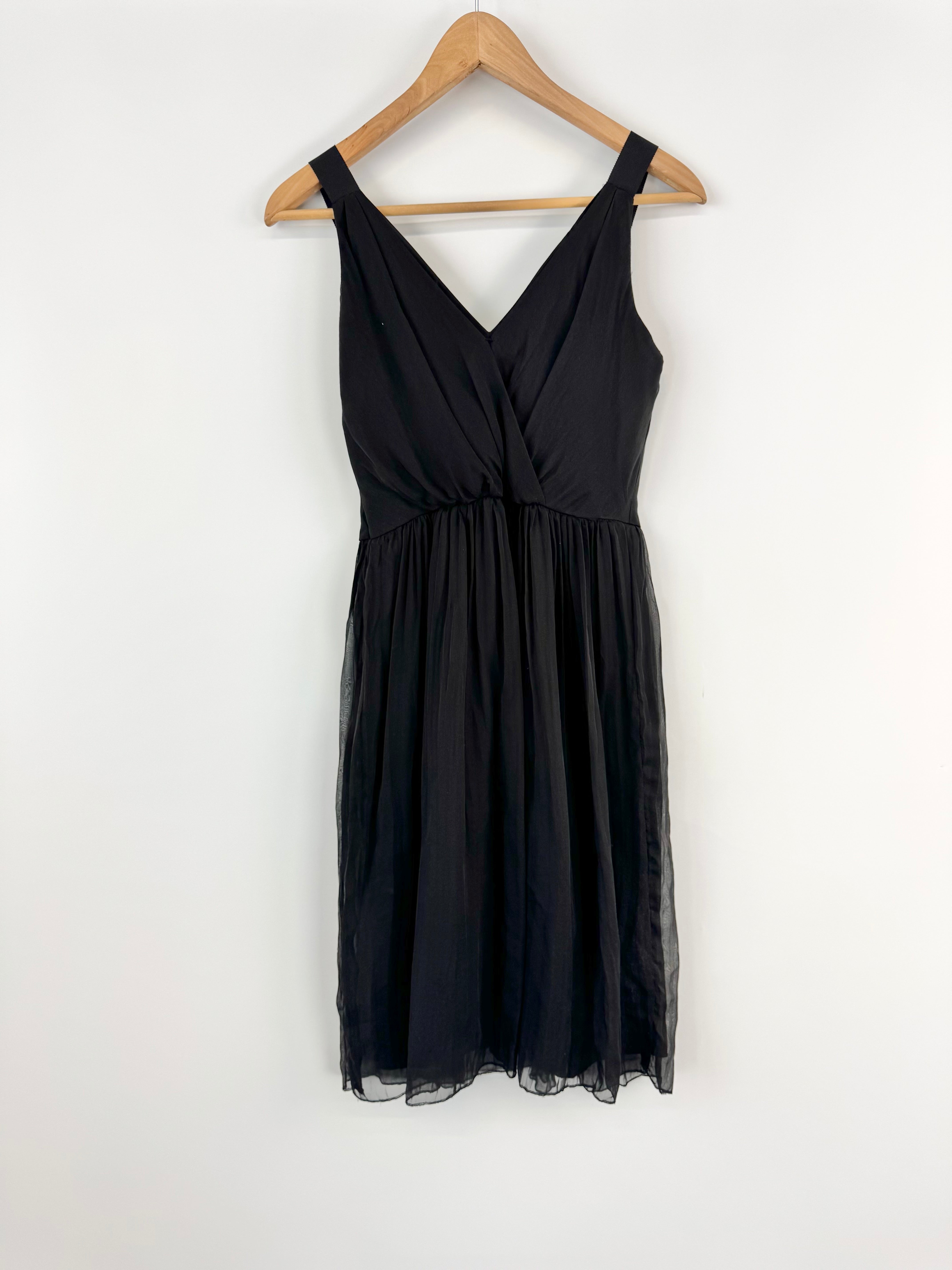 Philosophy di Alberta Black Silk Dress - AU6