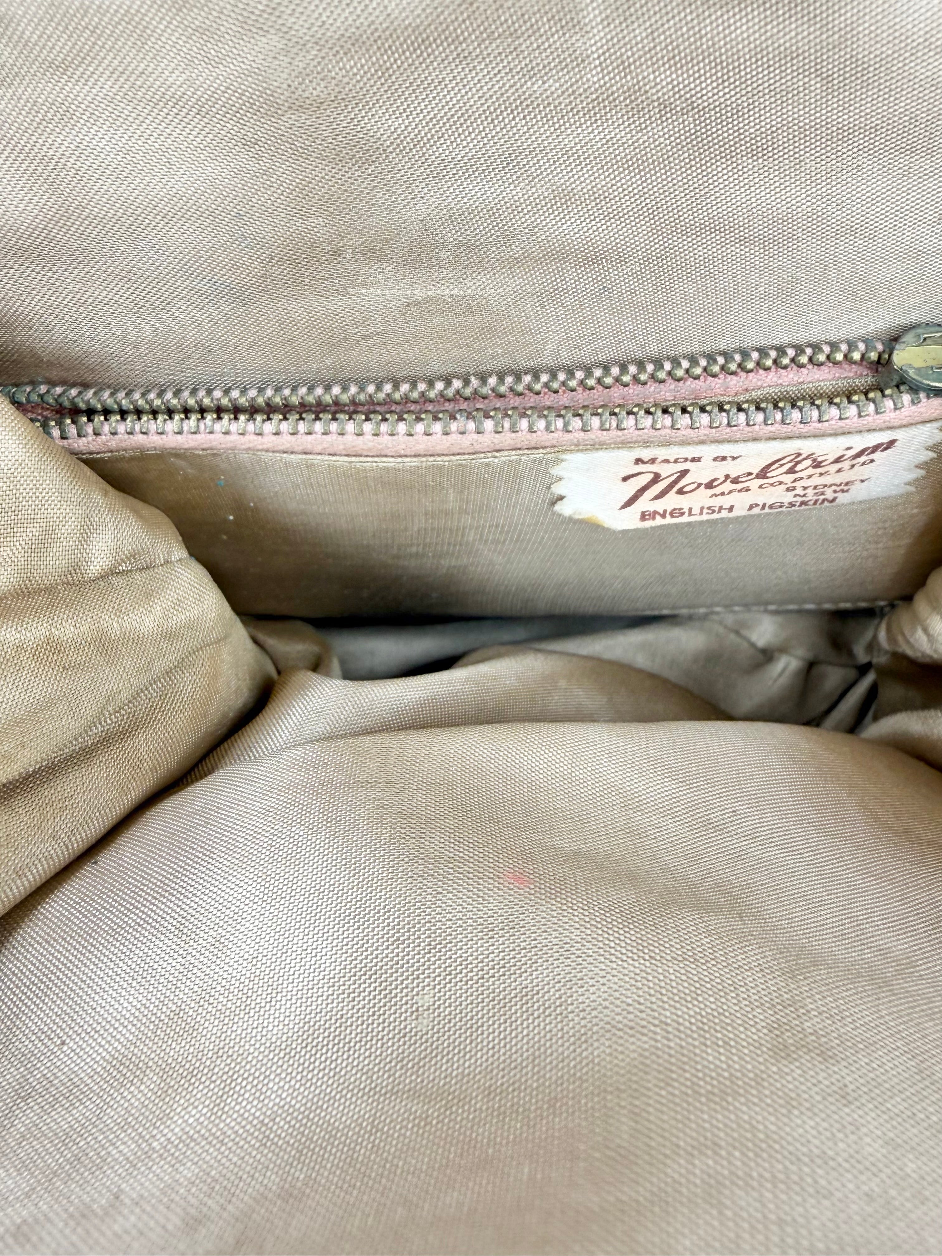 Vintage Noveltrim Leather Evening Bag