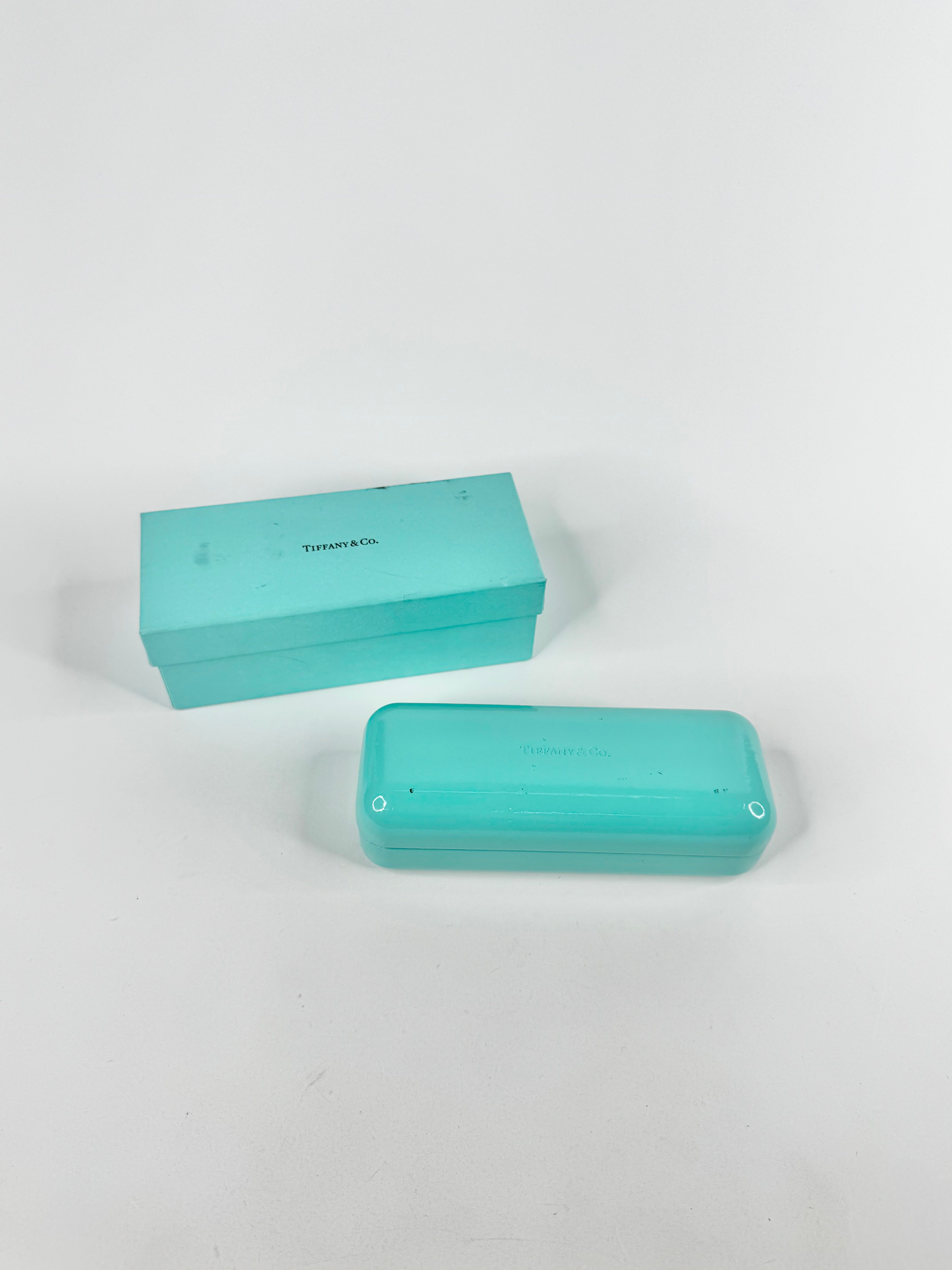 Tiffany & Co. Black & Gold 'TF1127 6122' Cat Eye Glasses