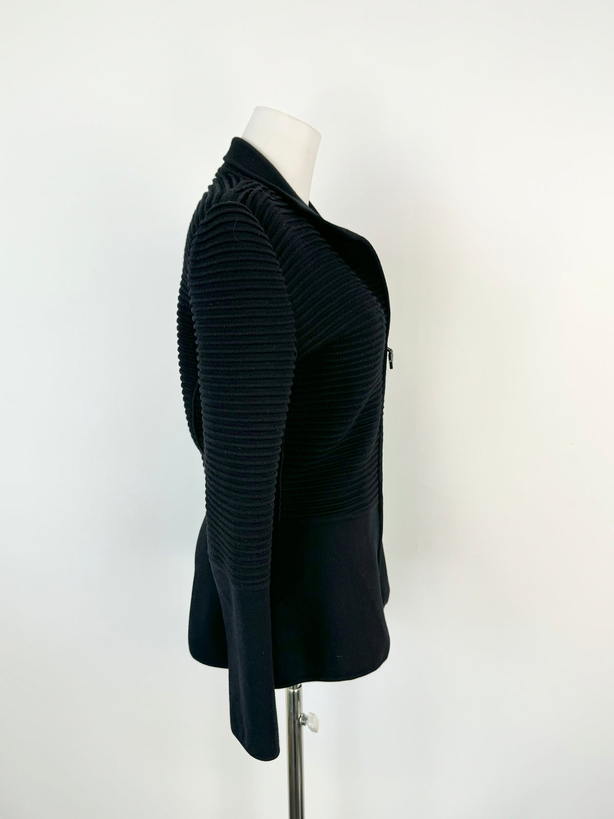 Giorgio Armani Black Knit Jacket - AU10