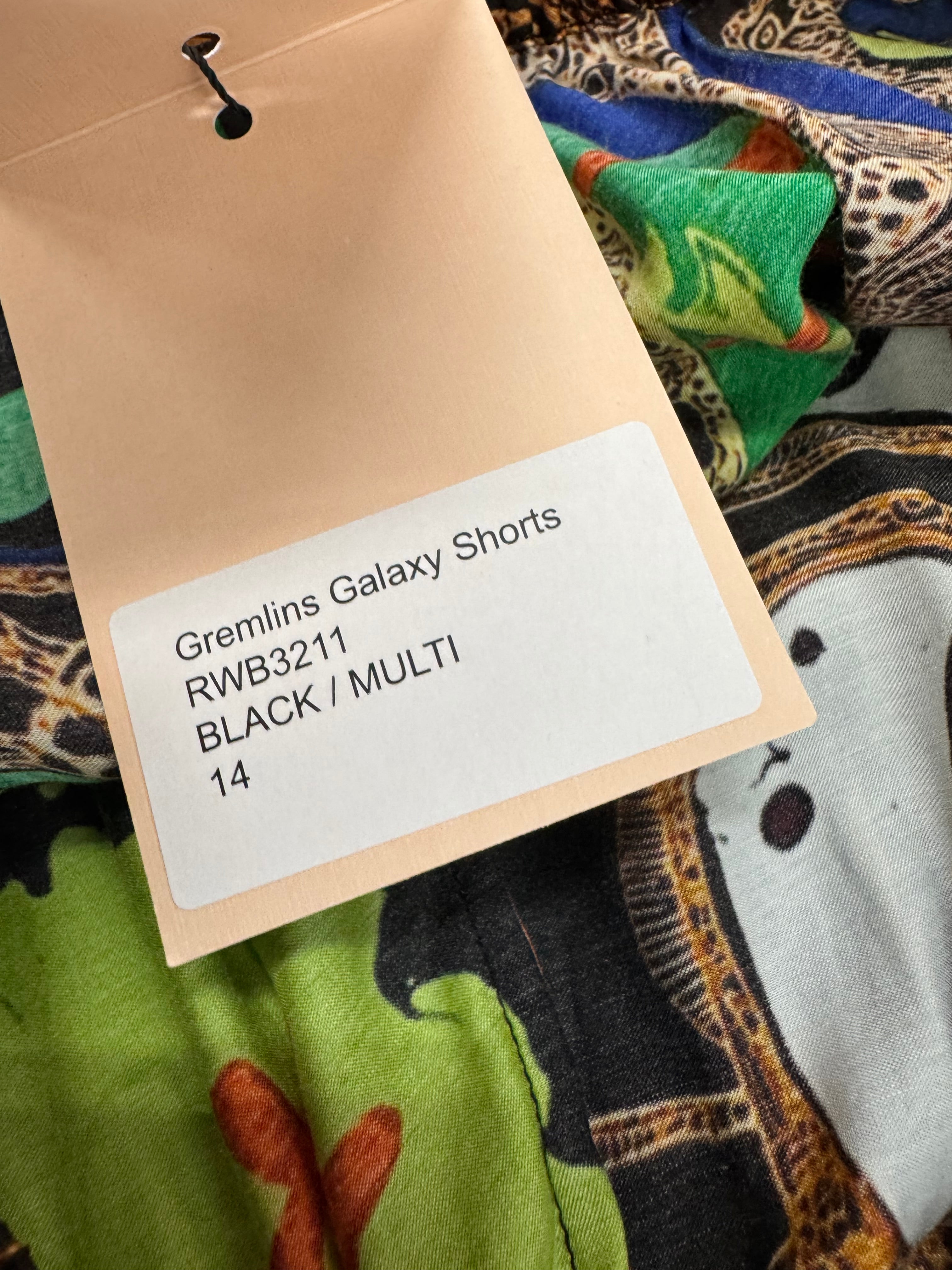 Romance Was Born 'Gremlins Galaxy' Satin Two Piece Set NWT - AU14