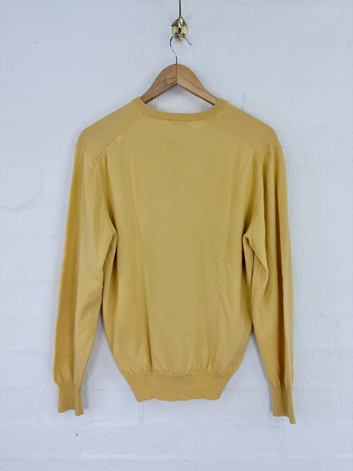 Gransasso Butter Yellow Wool Jumper - M