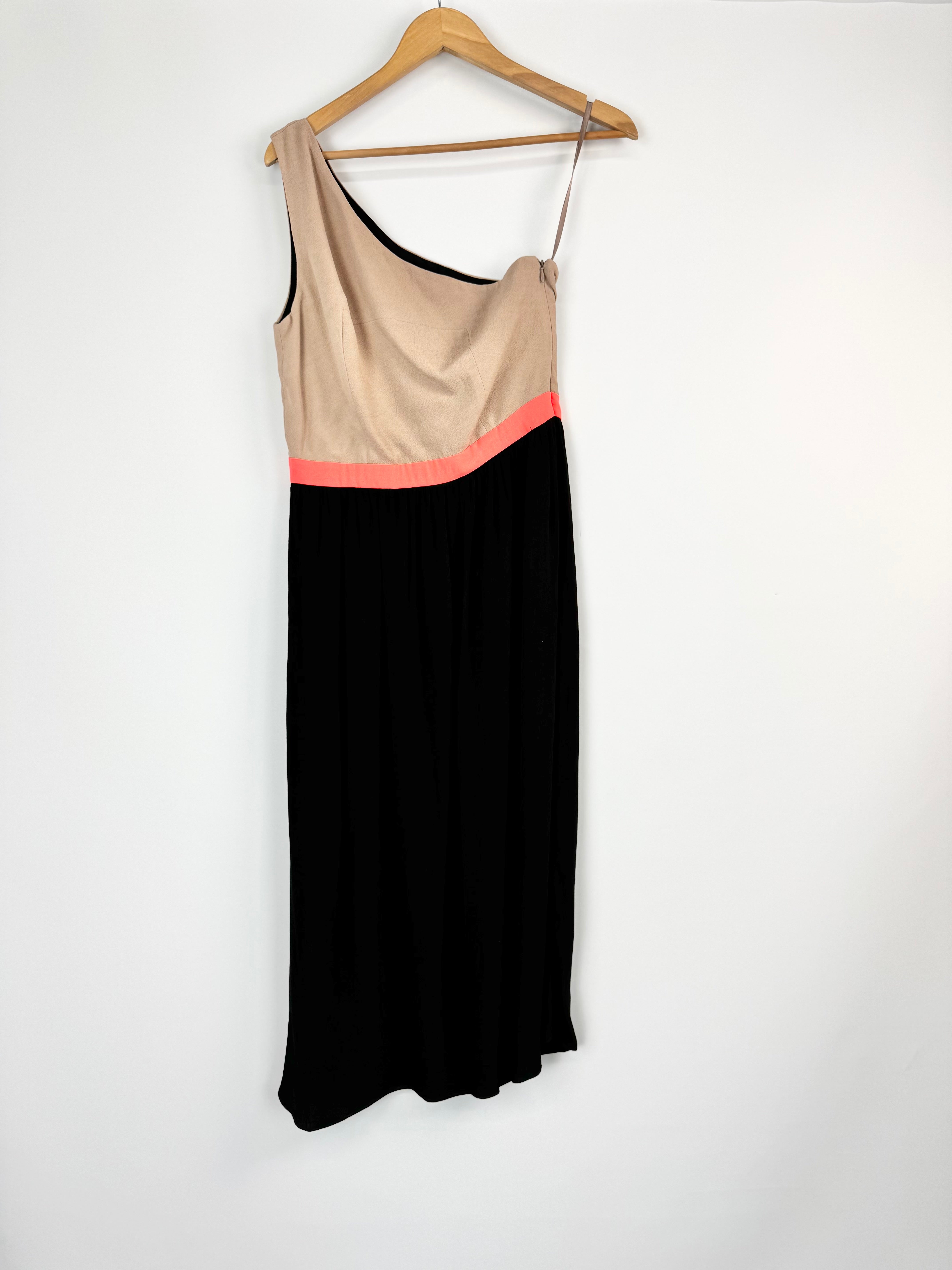 Camilla and Marc 3 Tone One Shoulder 'Howling' Dress - AU12