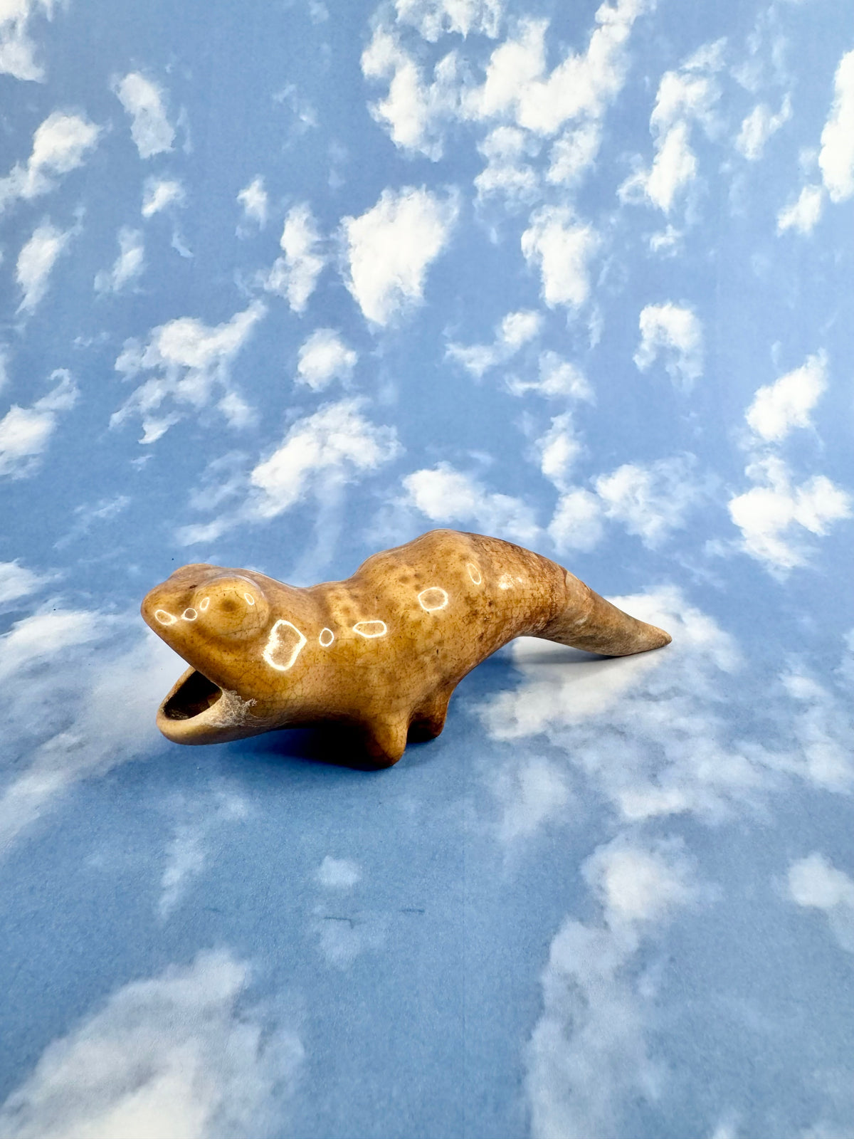 Ceramic Hungry Ceramic Lizard