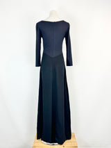 Bazaar by Christian Lacroix Black Maxi Dress - AU10