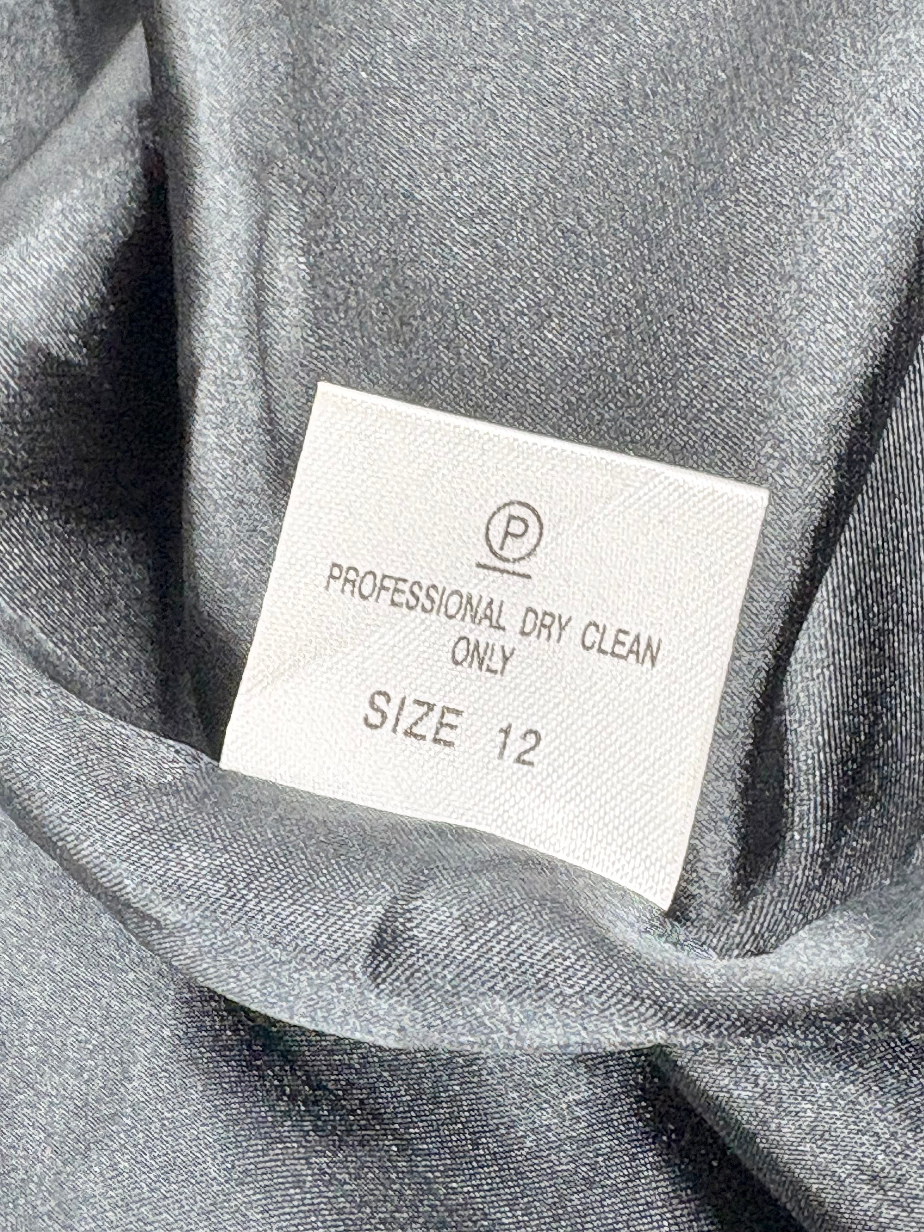 Hobbs Black & Gold Circles Sheer Wrap Dress - AU12