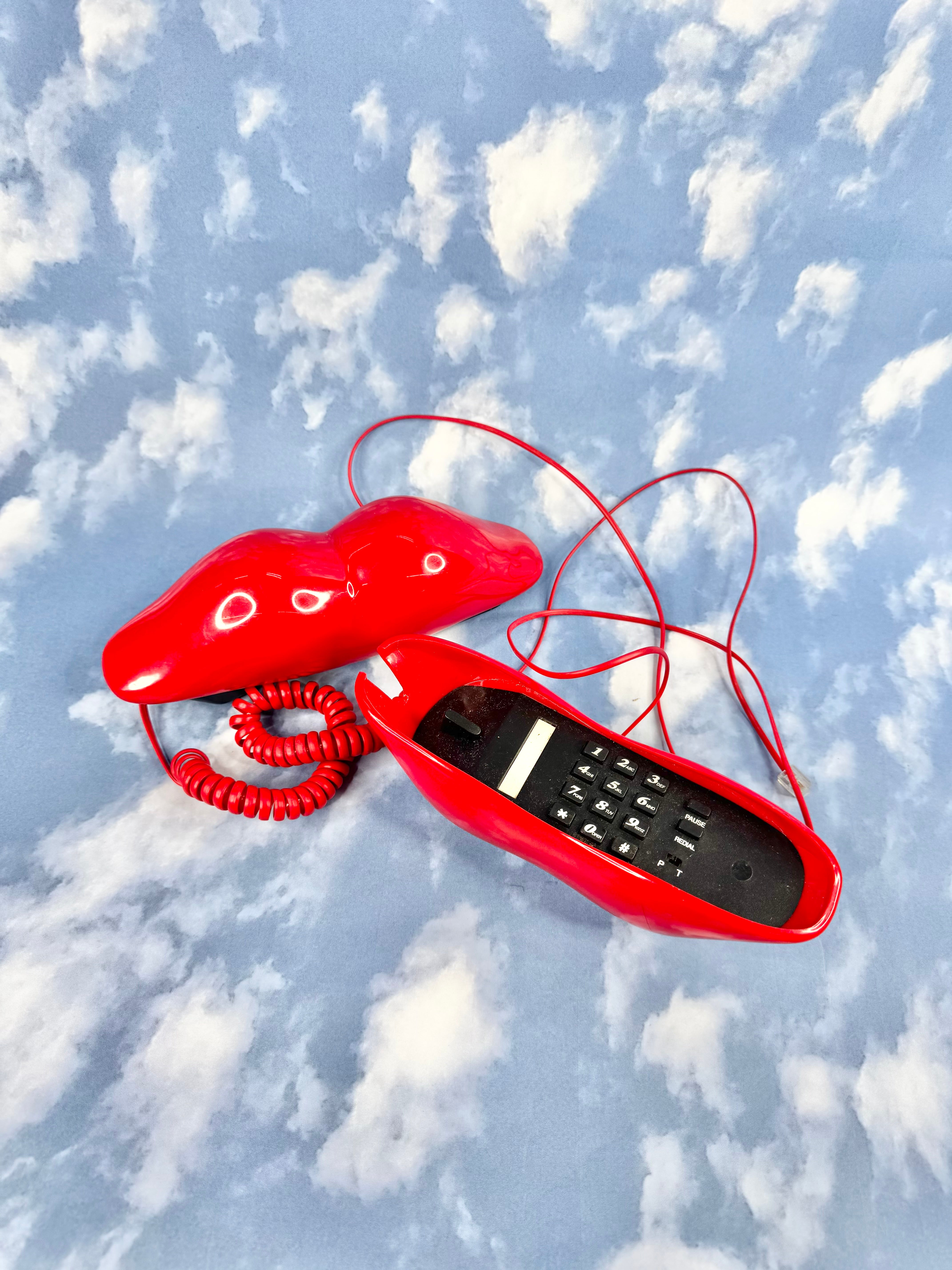 Red Lips Landline Telephone