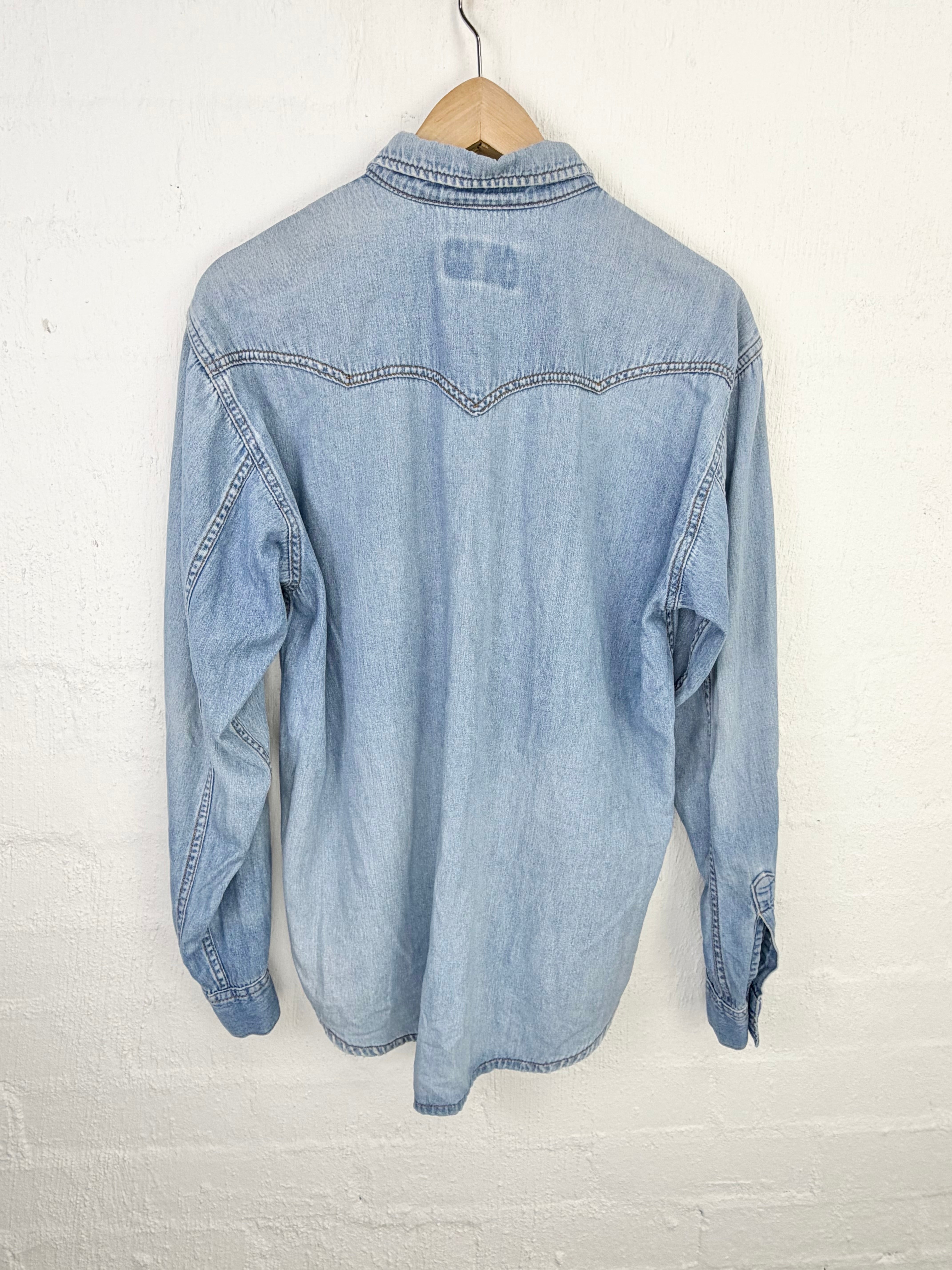 Vintage Nif Naf Denim Button Down Shirt - S