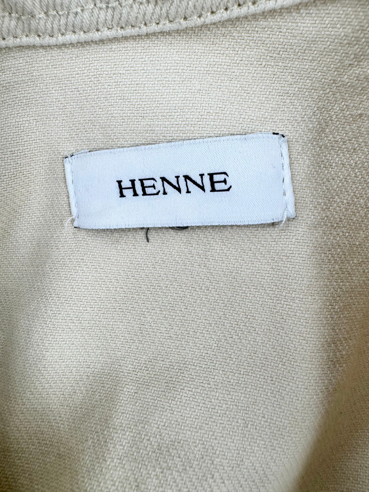 Henne Sandstone Drill Cotton Workers Jacket - AU6/8/10