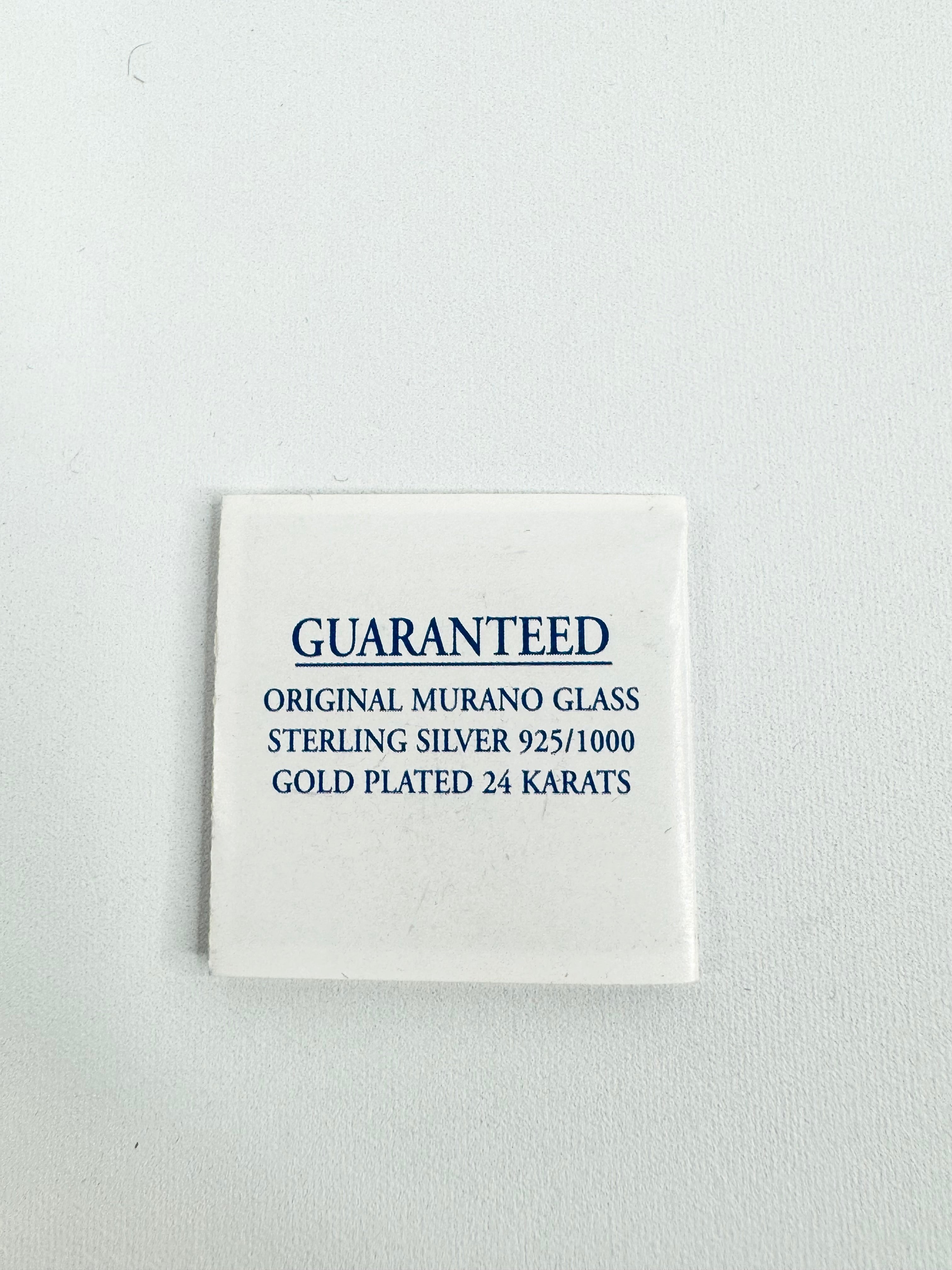 Vintage Murano Glass Silver Glass Millefiori Pendant