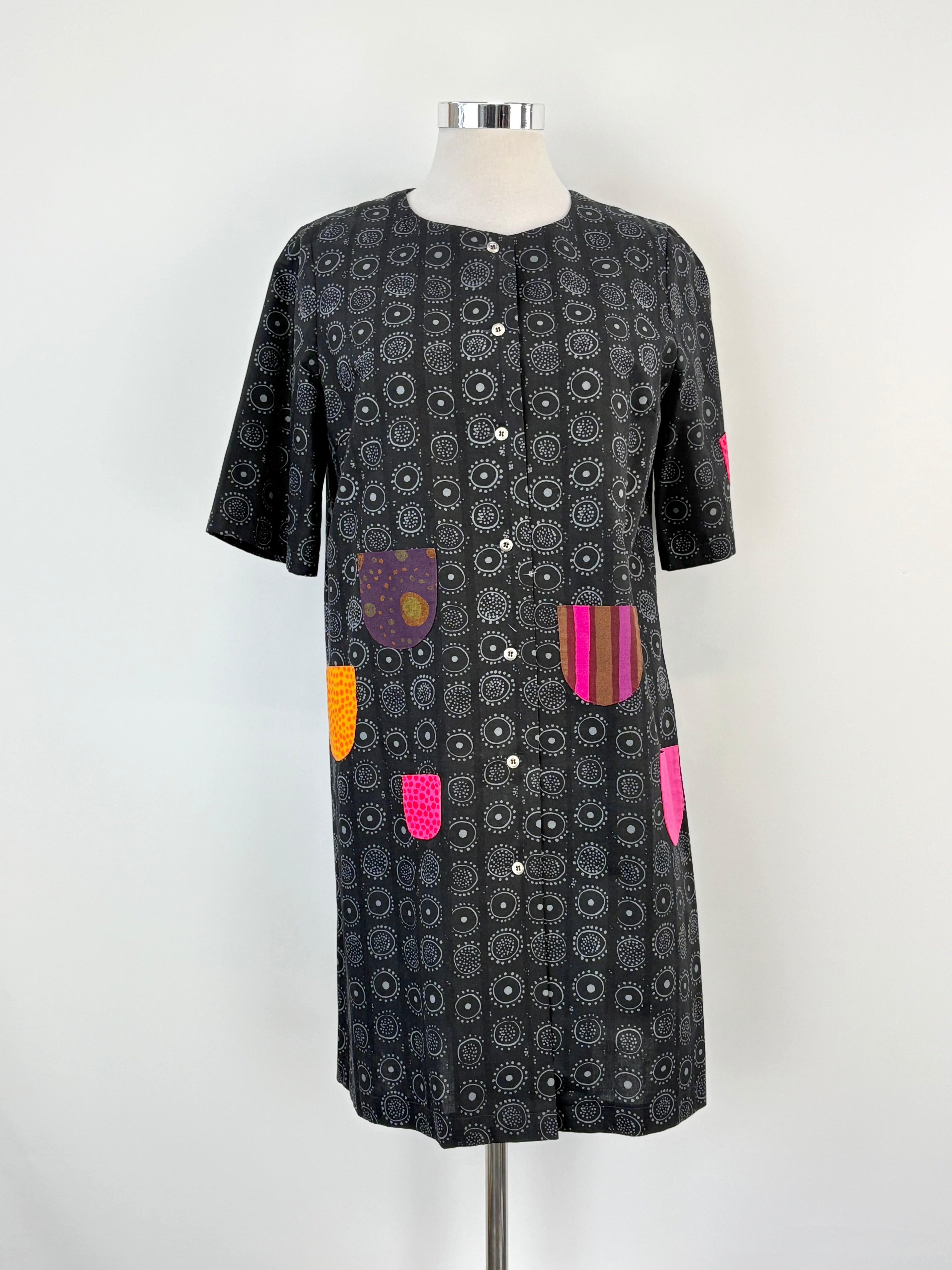 Marimekko Black Iroinentakki Shirt Dress - AU16