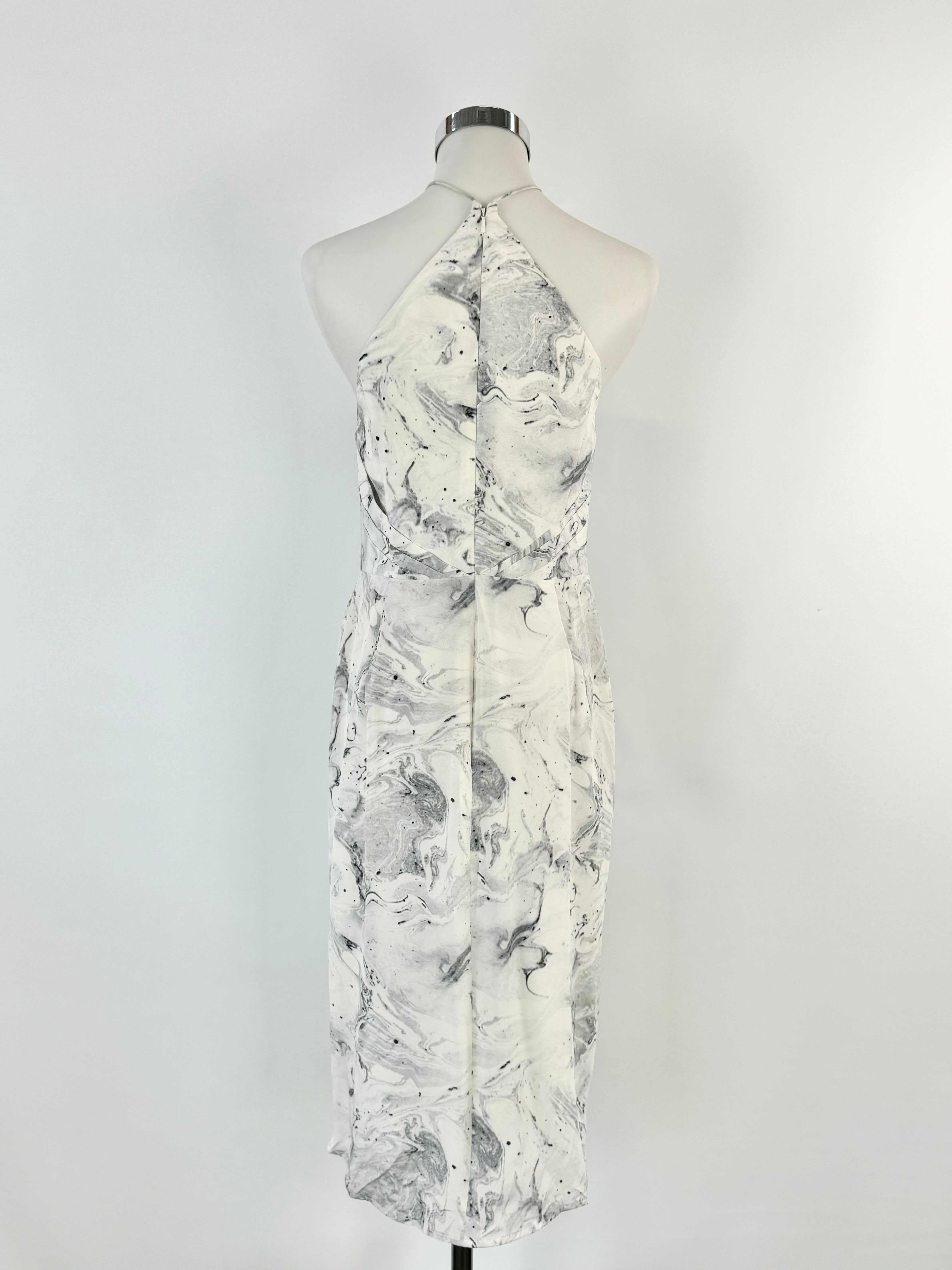 Zimmermann Silk Marble Midi Dress - AU10