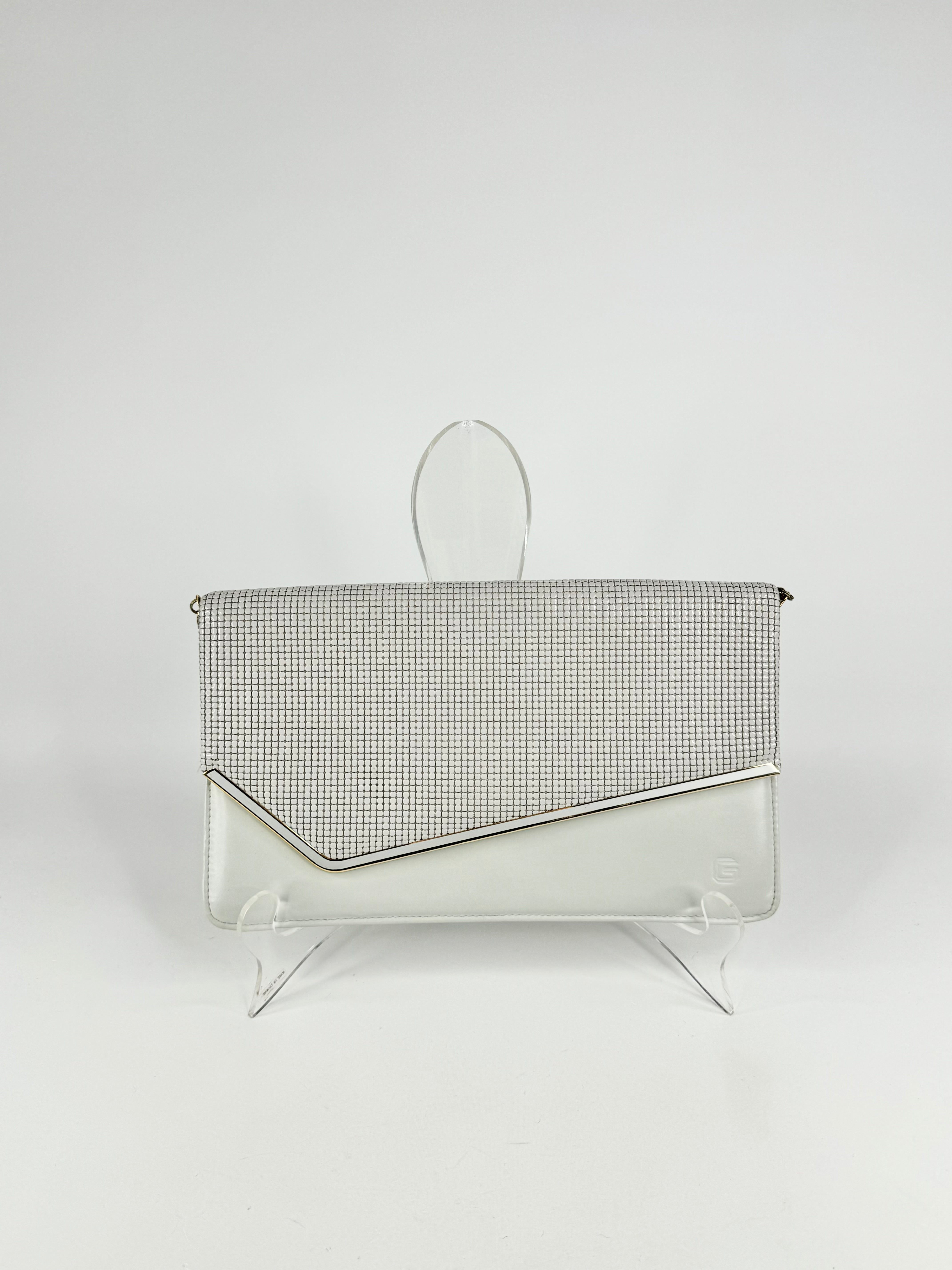 Vintage Glomesh Grey Shoulder Bag