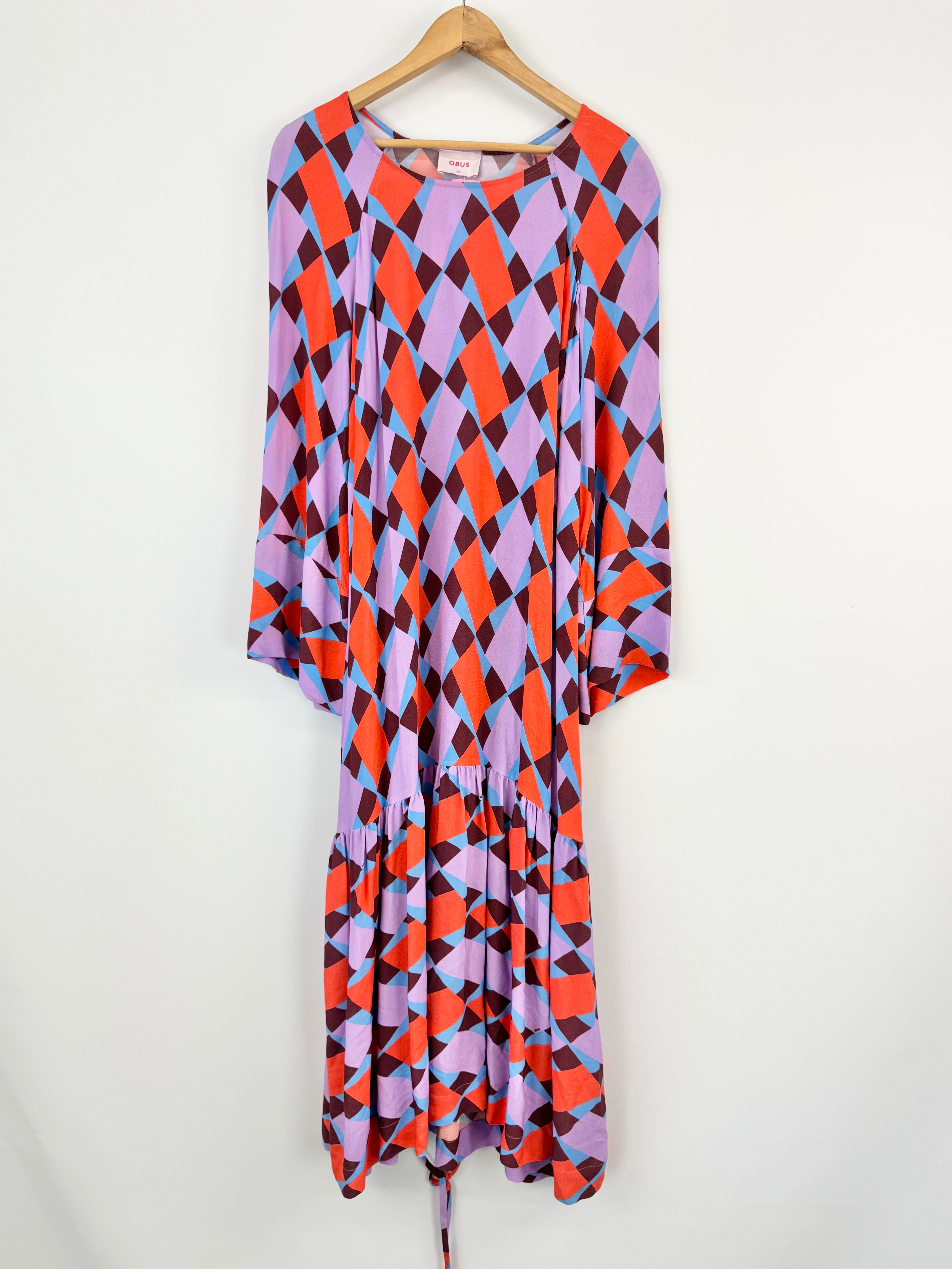 Obus Geometrical Tunic Dress - AU10