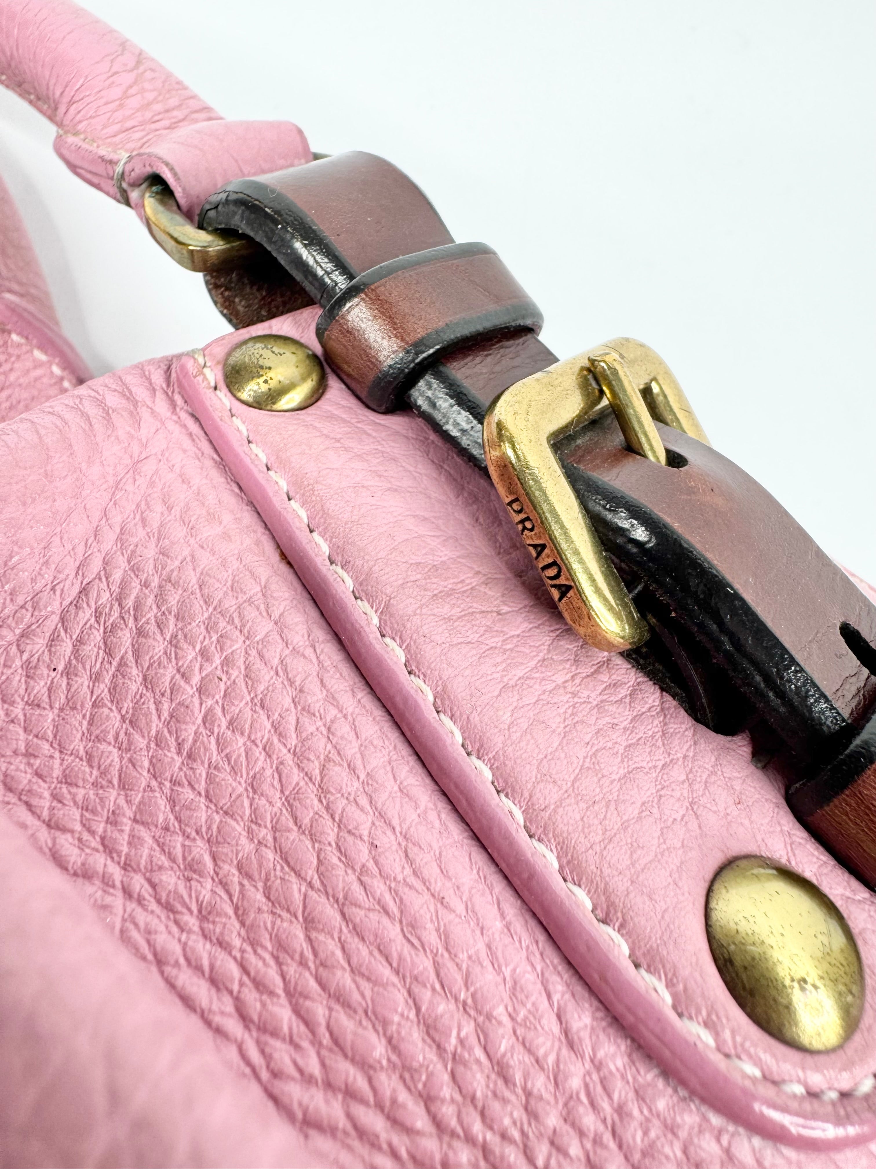Prada Blossom Pink Hobo Bag