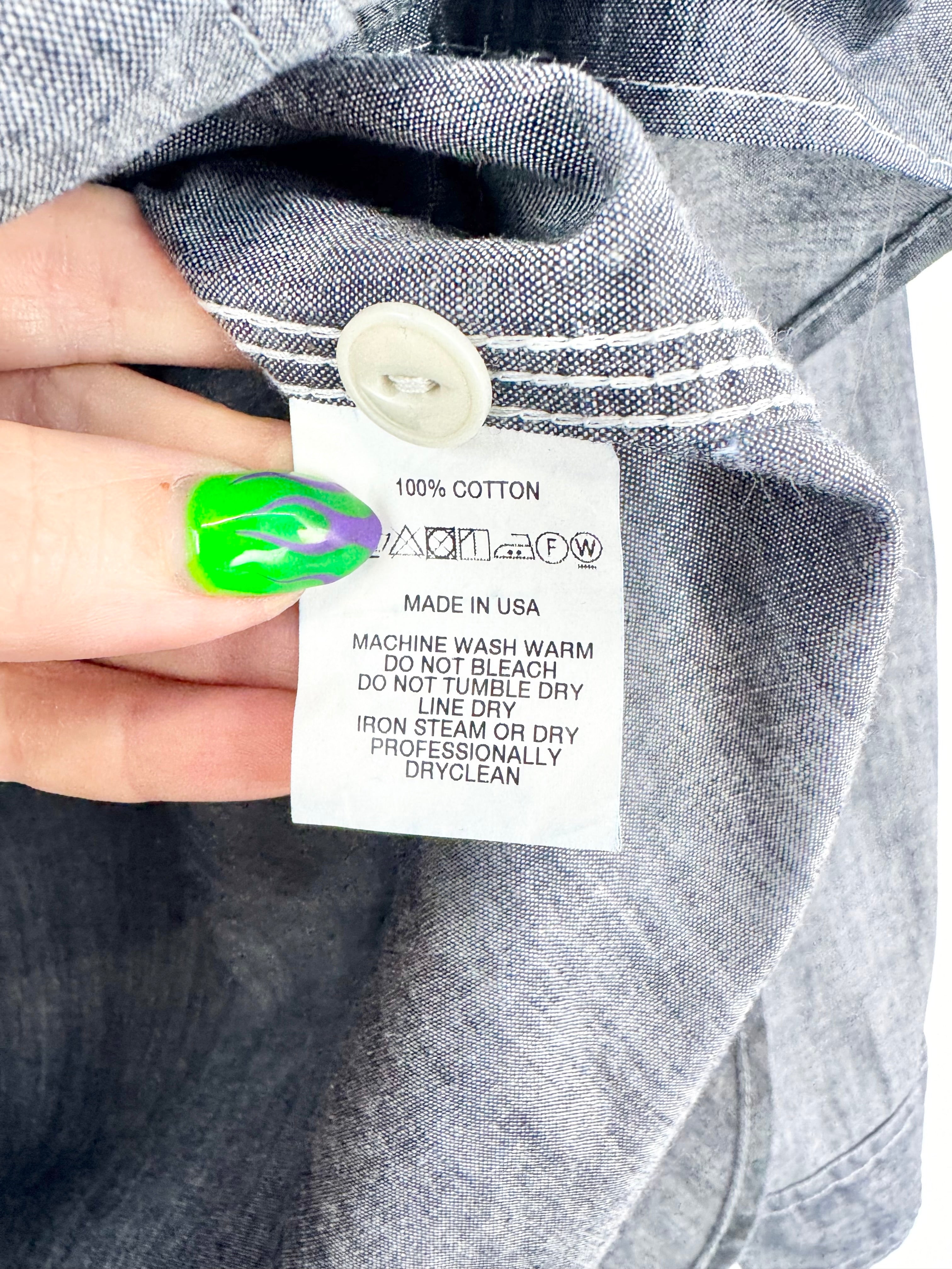 Grey Engineered Garments Grey Shirt - S