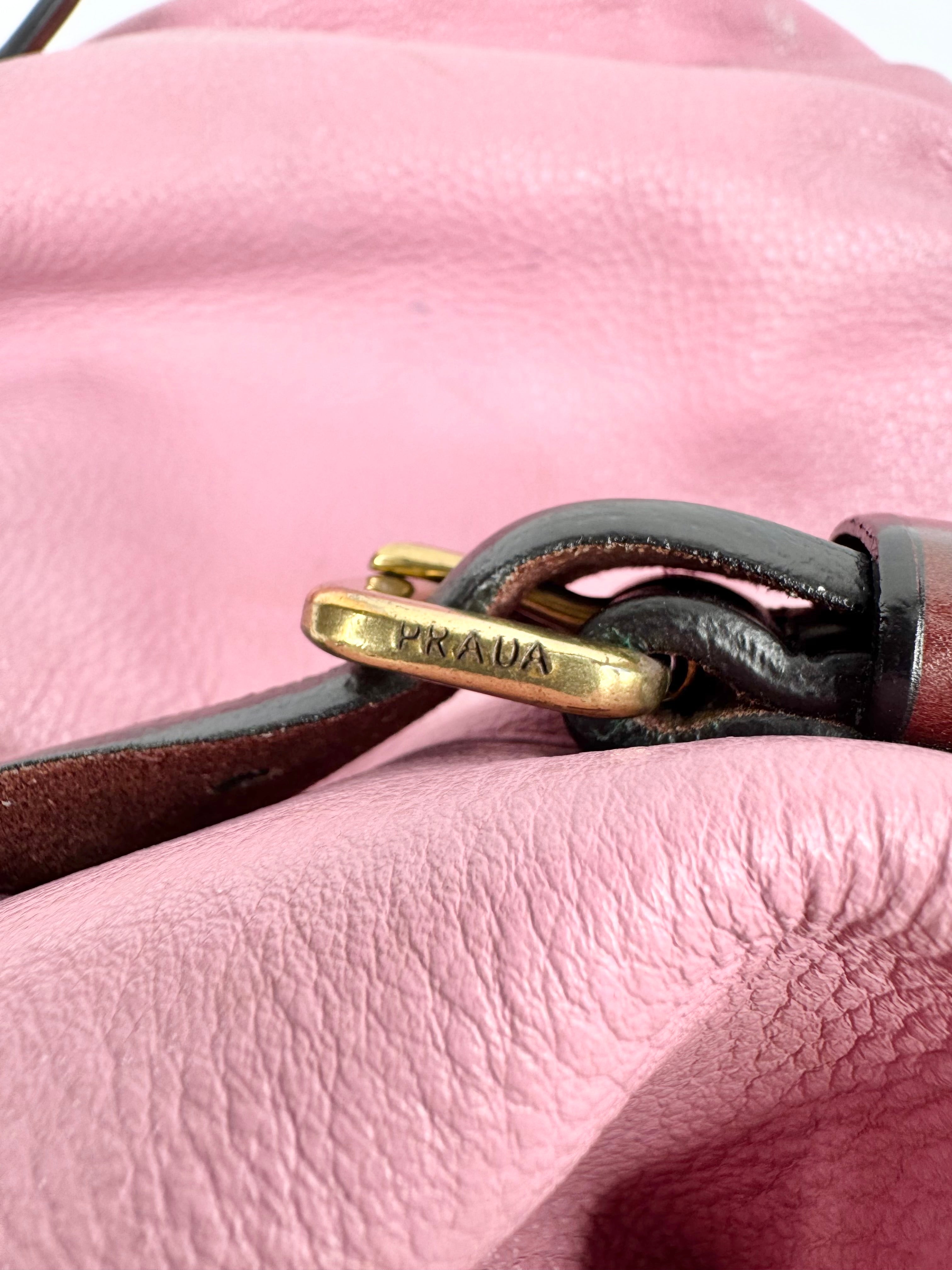 Prada Blossom Pink Hobo Bag