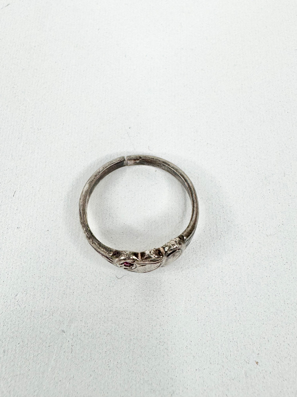 Vintage Silver Children's Signet Ring