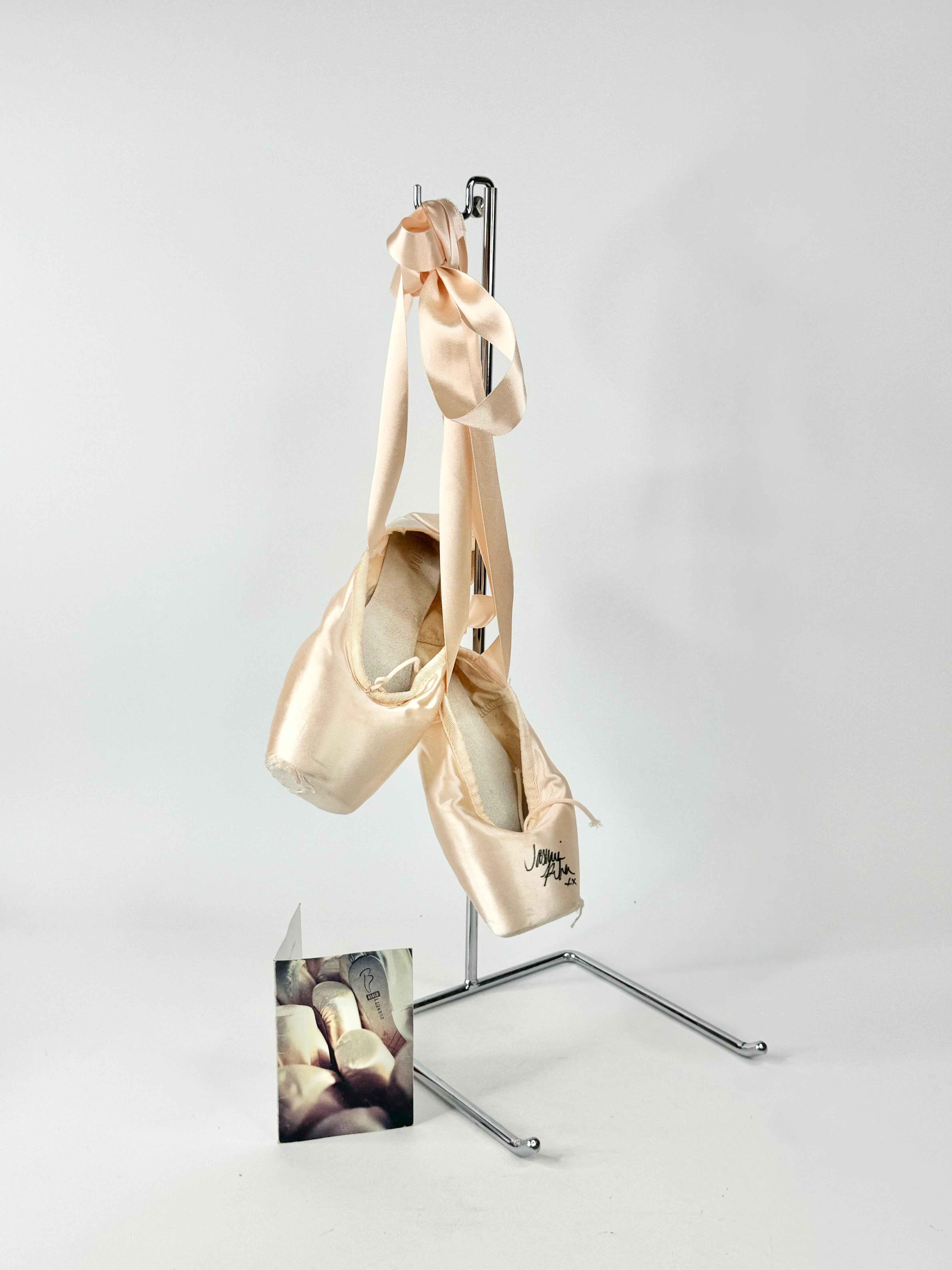 The Australian Ballet Jasmine Durham Signed Bloch Ballet Shoes - 6.5